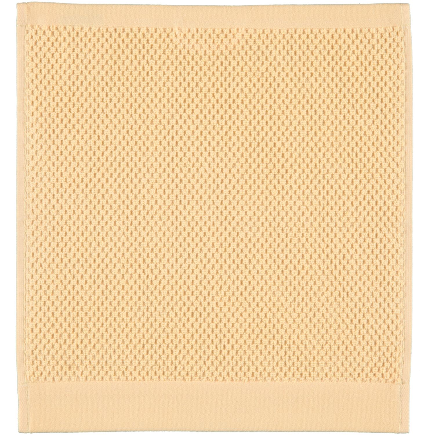Rhomtuft - Handtücher Baronesse - Farbe: mais - 390 - Seiflappen 30x30 cm