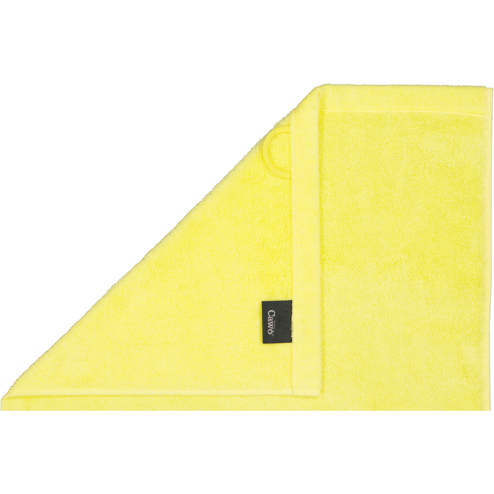 Cawö Handtücher Lifestyle Uni 7007 lemon - 501 - Handtuch 50x100 cm
