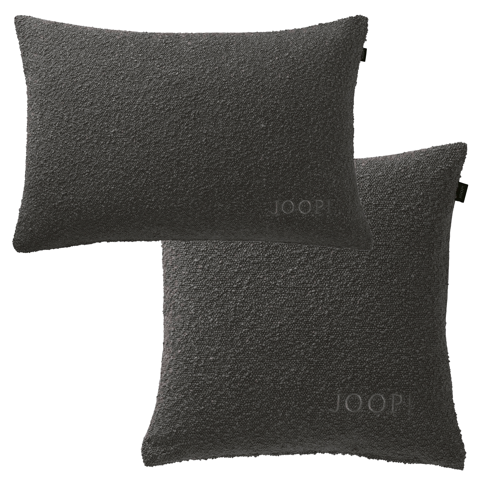 JOOP! Kissenhüllen Touch Anthrazit - 012