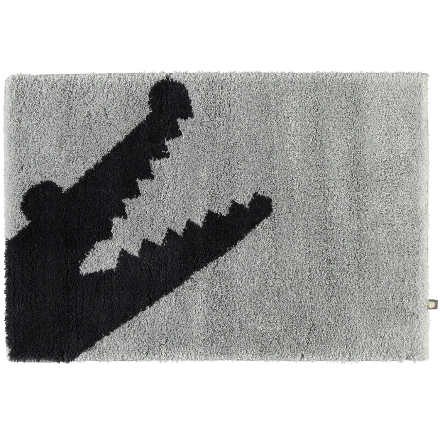 Rhomtuft RHOMTUFT Badteppiche Croc perlgrau-kaviar - 1212