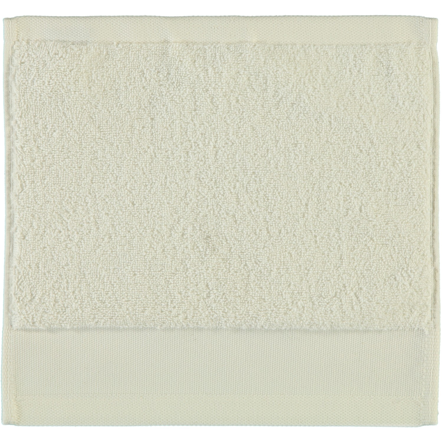 Rhomtuft - Handtücher Comtesse - Farbe: natur-jasmin - 20 - Seiflappen 30x30 cm