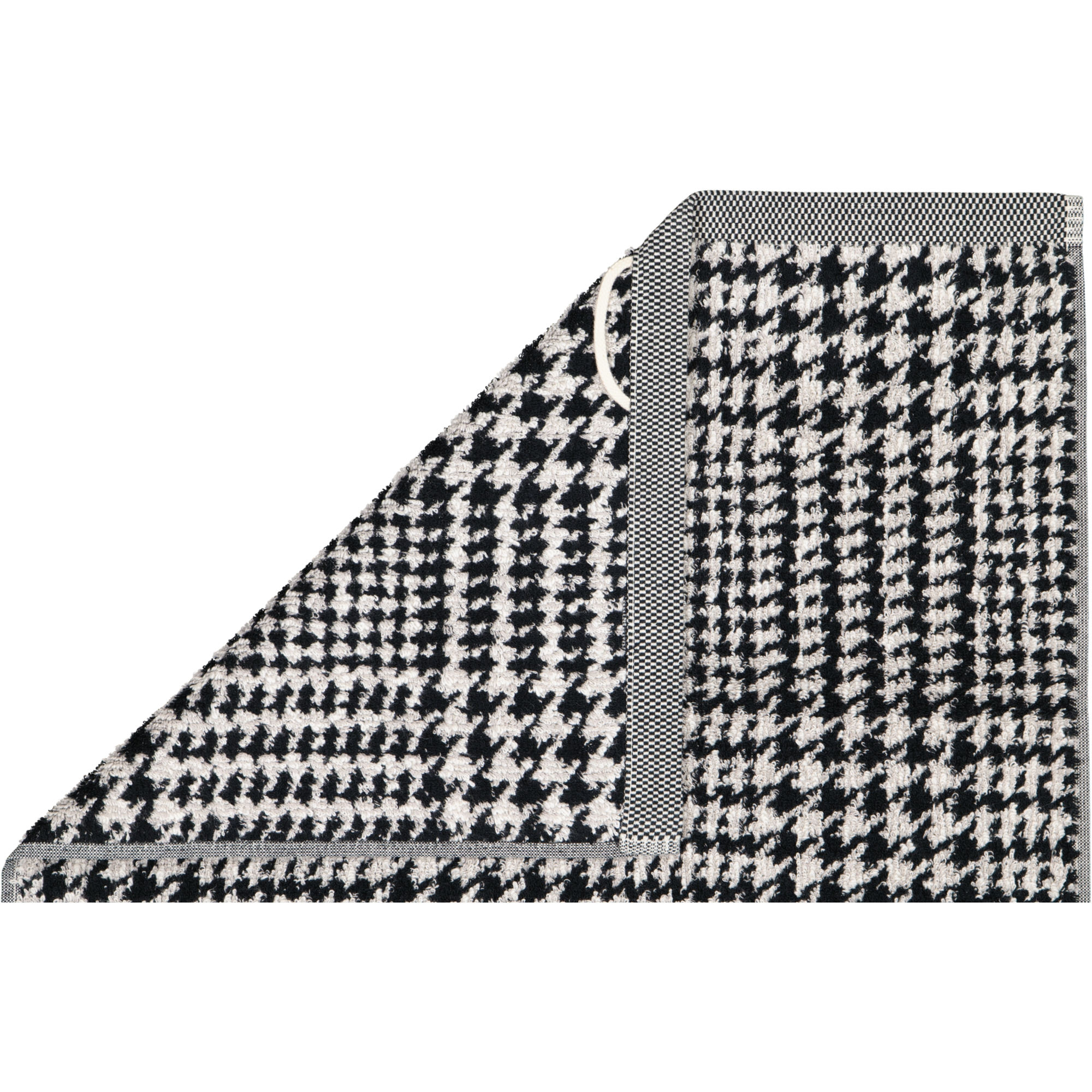 Möve Handtücher Brooklyn Glencheck nature-black - 081