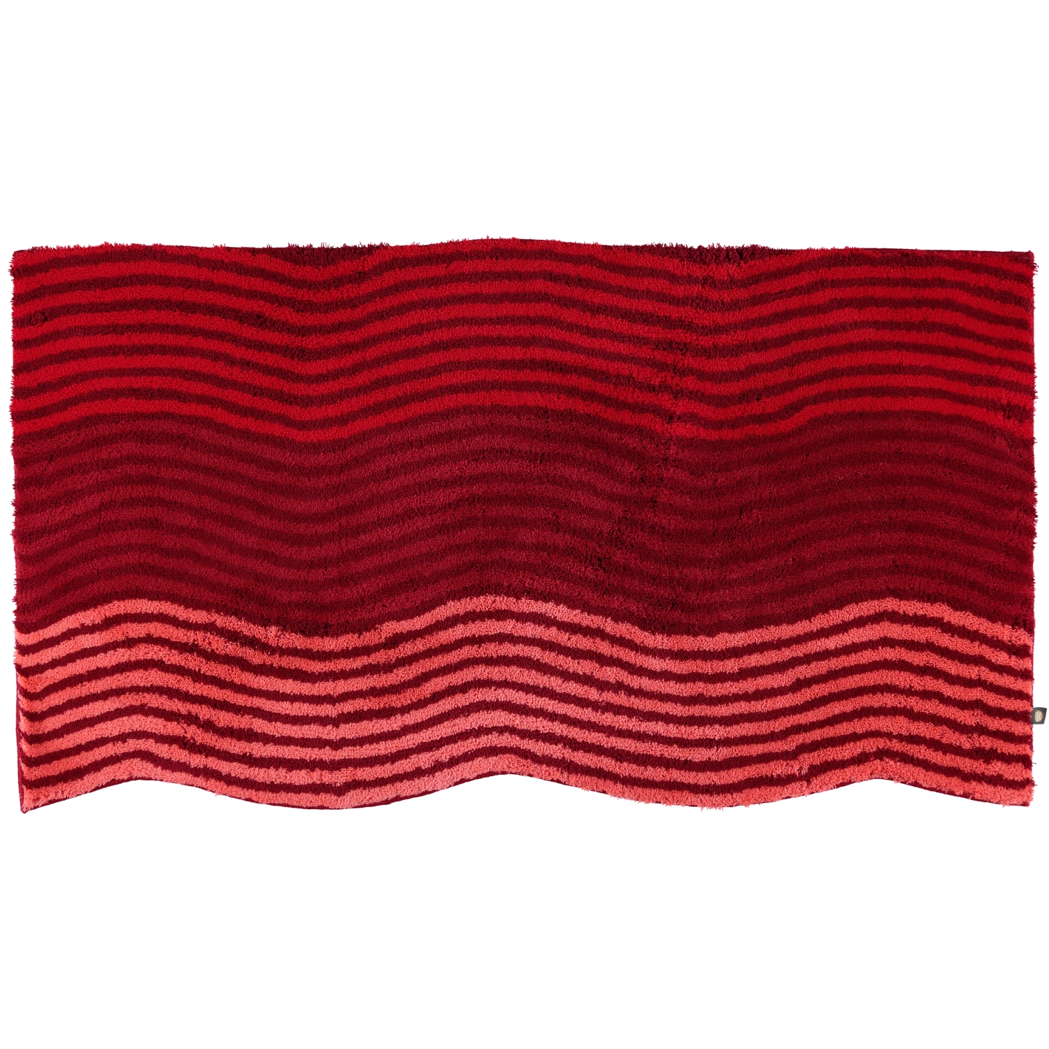 Rhomtuft RHOMTUFT Badteppiche Wave cardinal-carmin-erdbeere-begonie - 1351