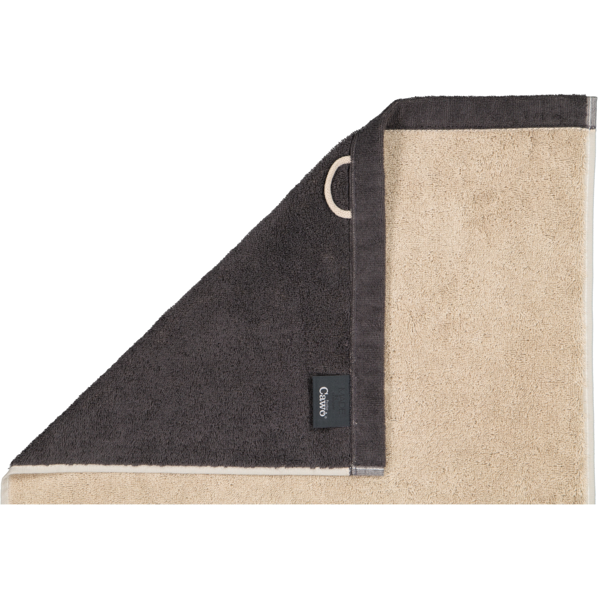 Cawö Handtücher Lifestyle Splash 7071 leinen/basalt - 37