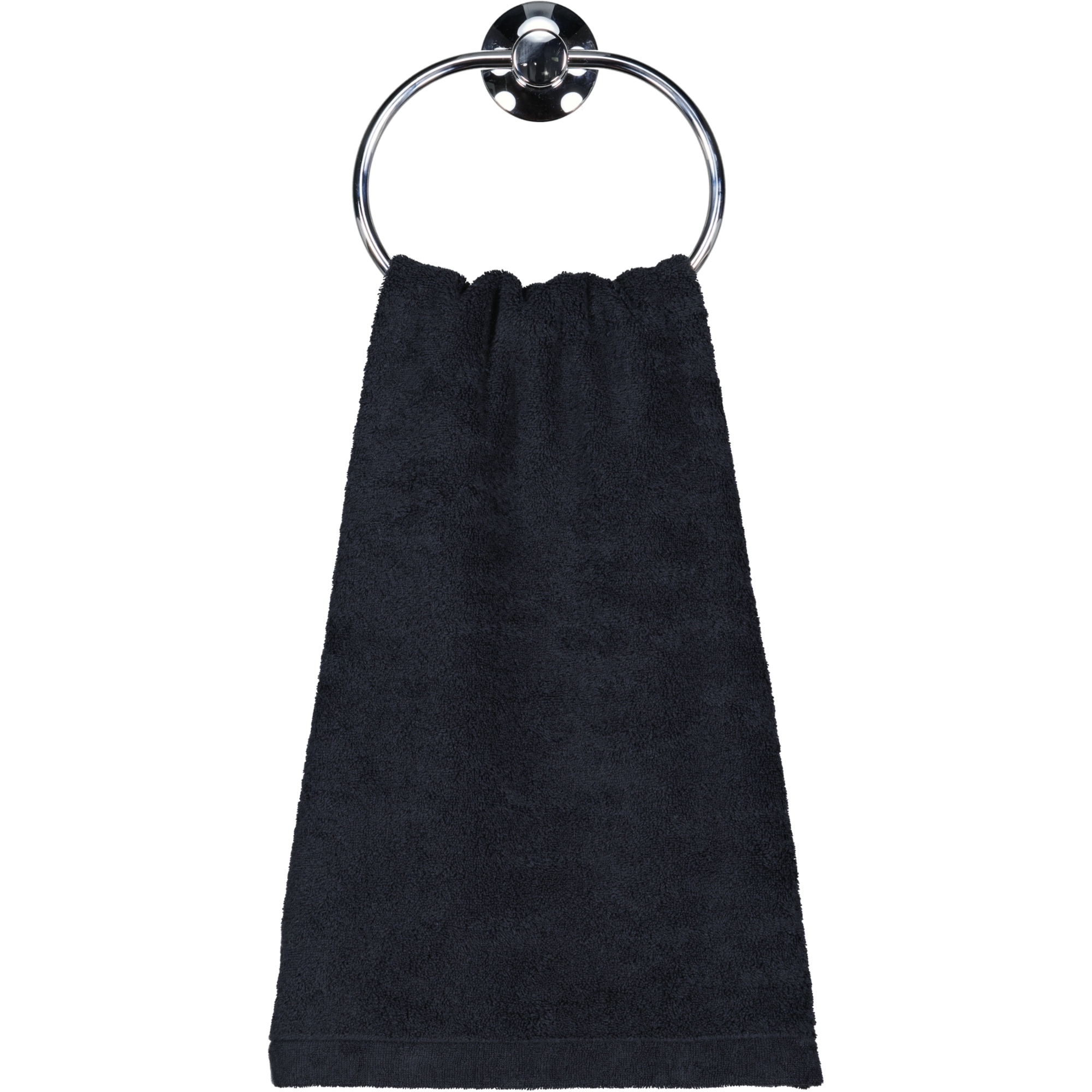 Cawö Handtücher Lifestyle Uni 7007 schwarz - 906 - Handtuch 50x100 cm