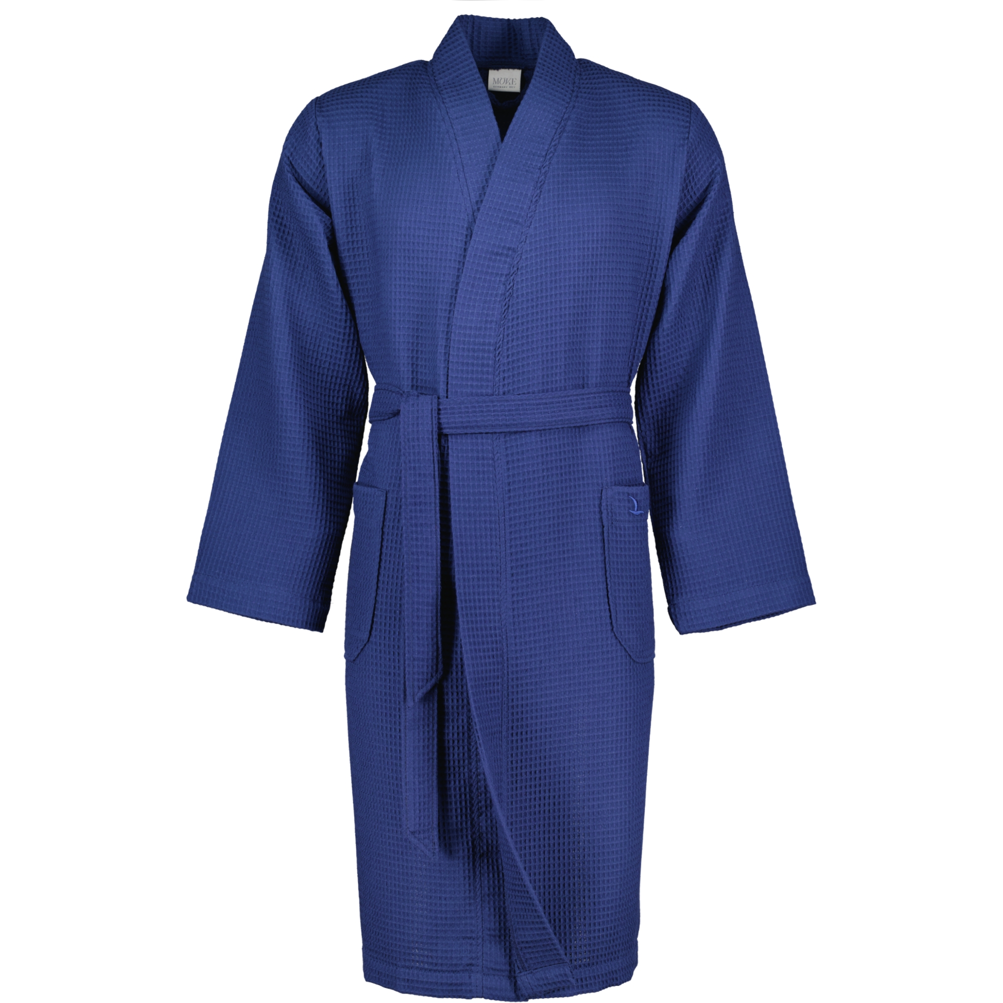 Möve Bademäntel unisex Kimono Homewear deep sea - 596