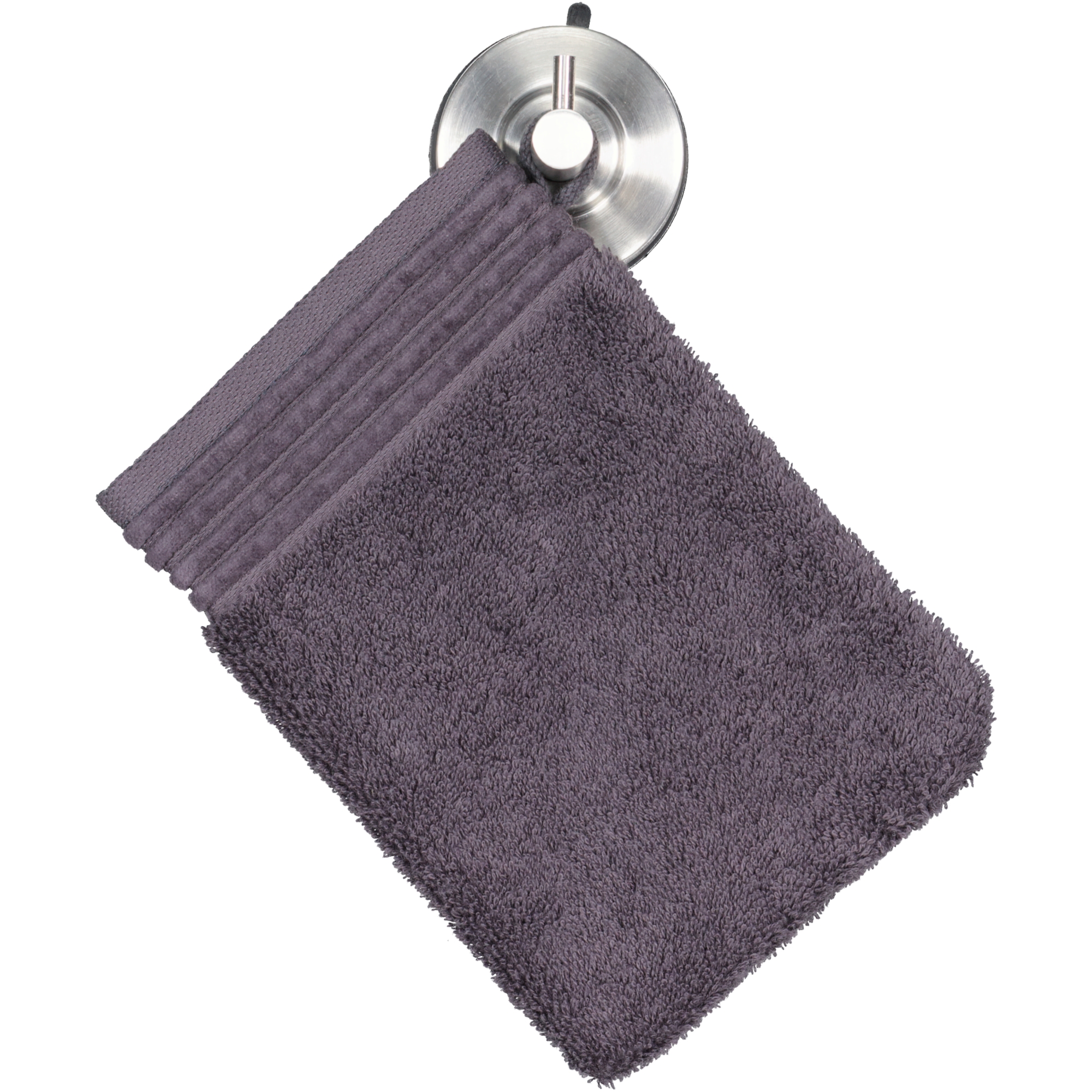 Möve - LOFT - Farbe: graphit - 843 (0-5420/8708) - Waschhandschuh 15x20 cm