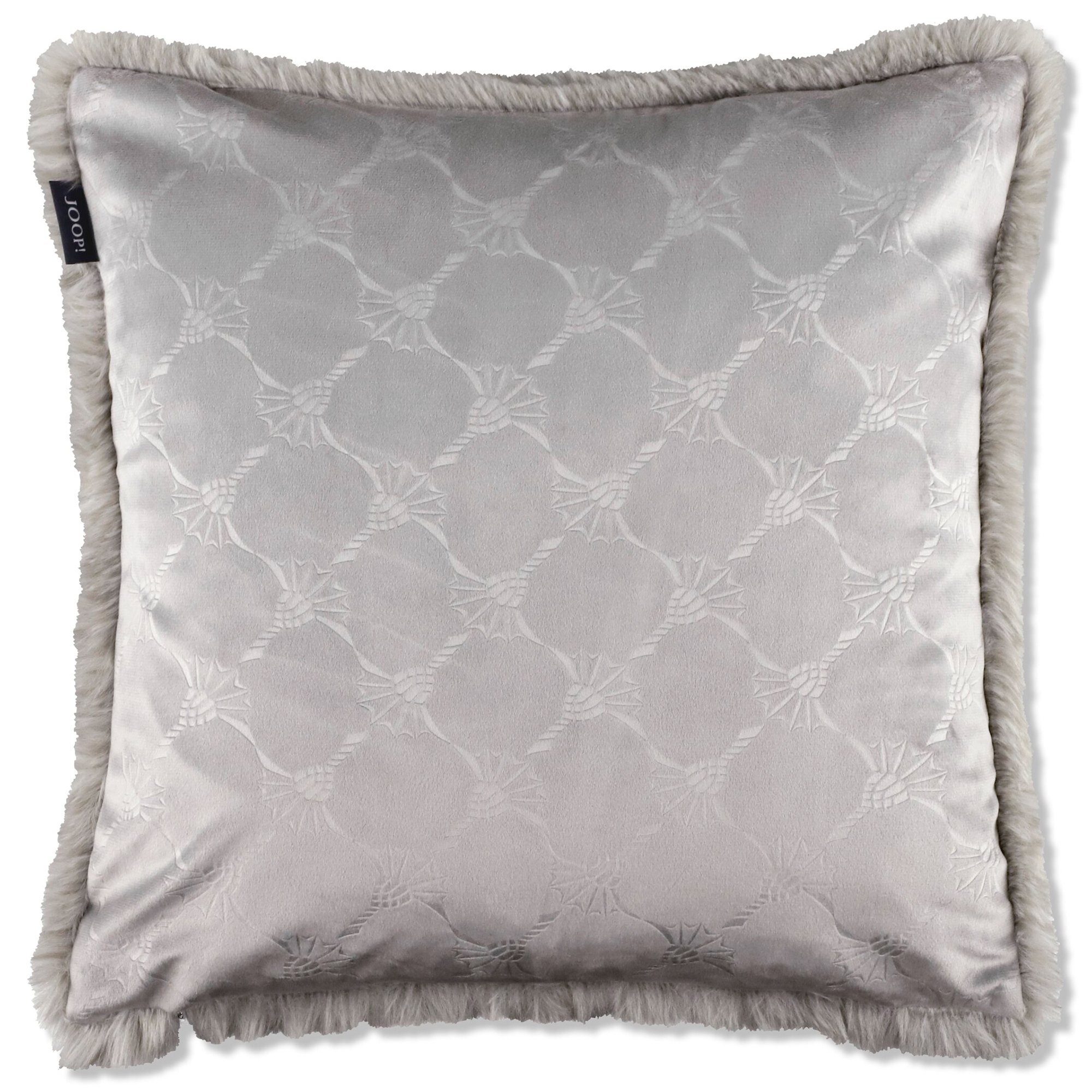 JOOP! Kissenhüllen Embrace Grau - 010 - 50x50 cm