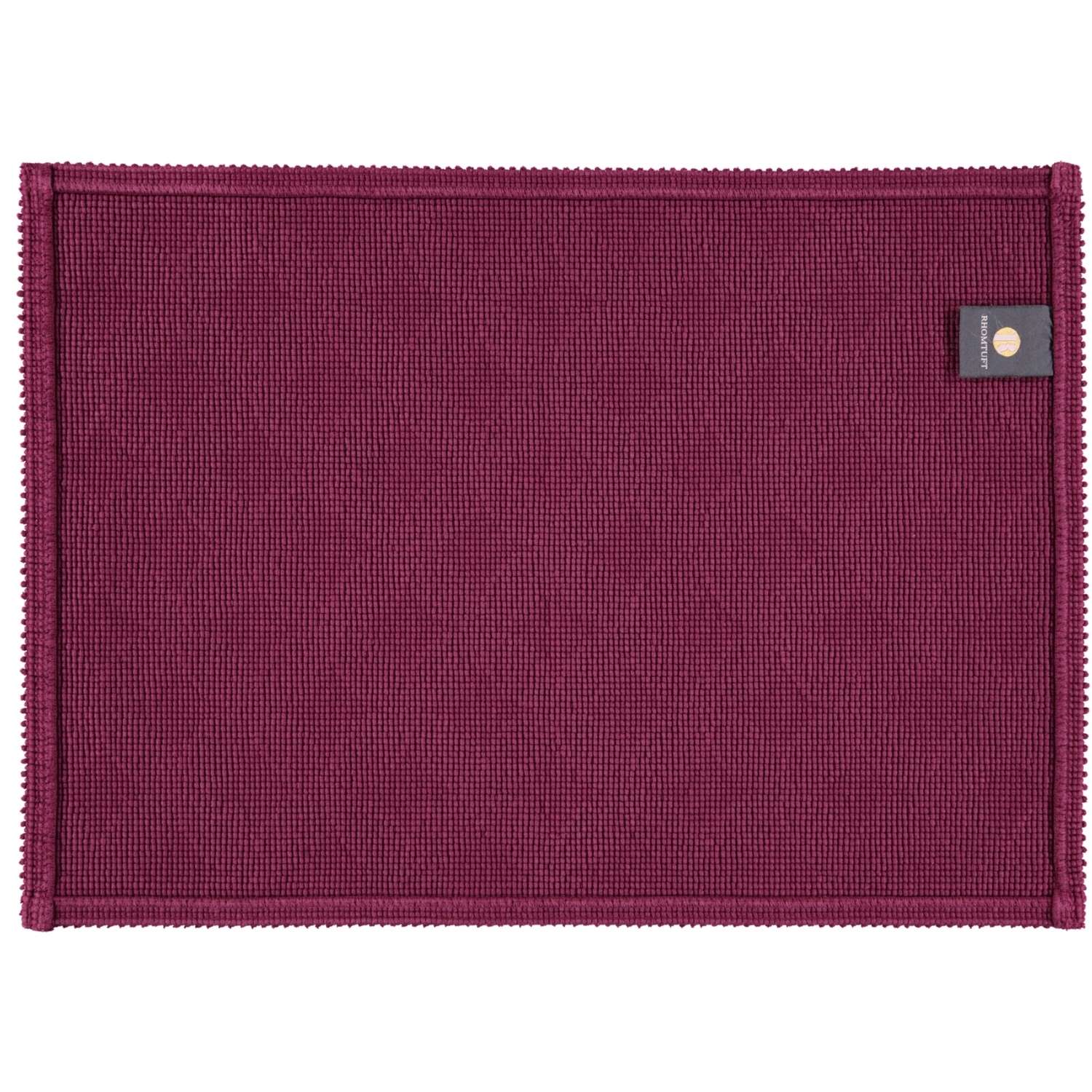 Rhomtuft - Badematte Seaside - Farbe: berry - 237 - 50x70 cm