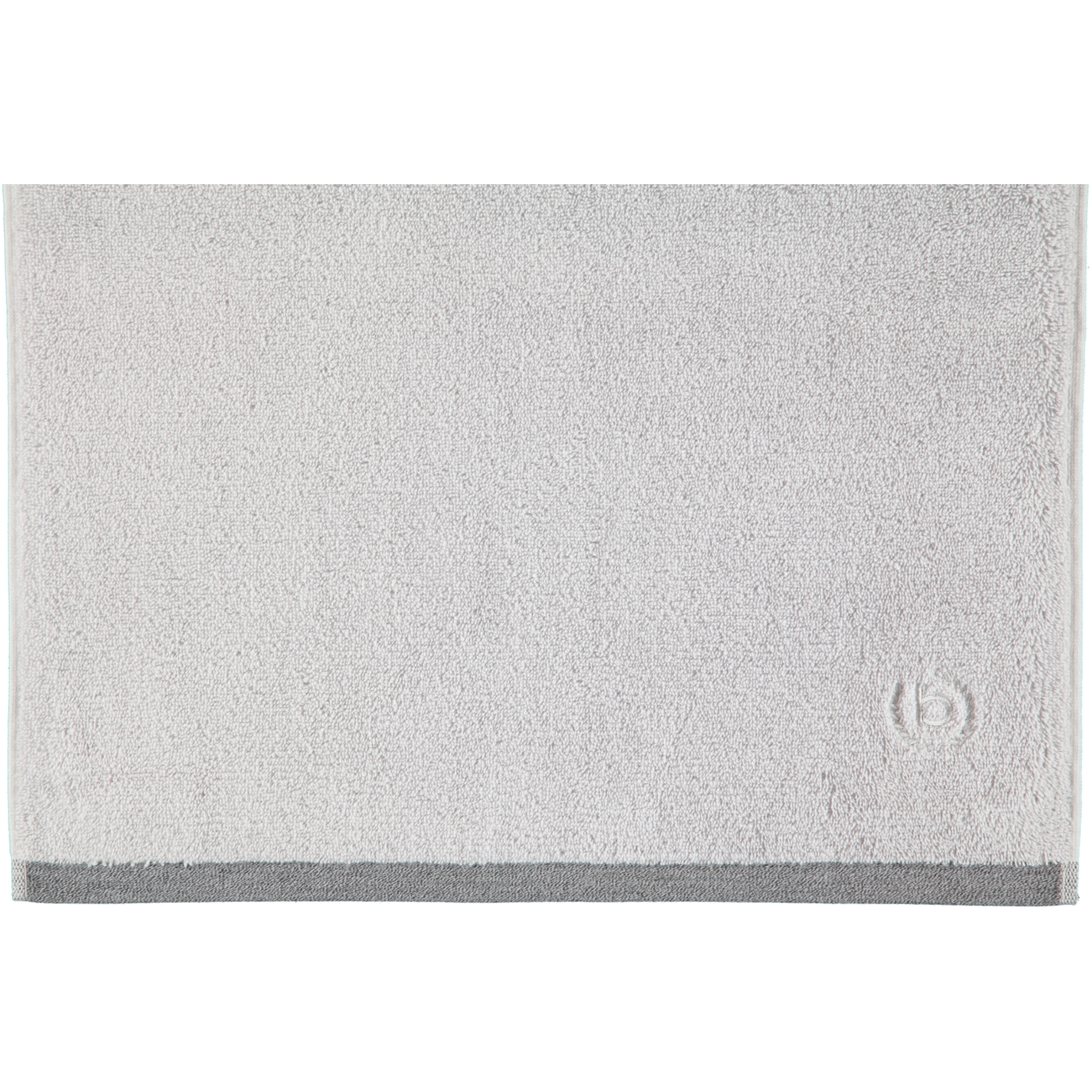 bugatti Handtücher Prato light grey - 721 - Seiflappen 30x30 cm