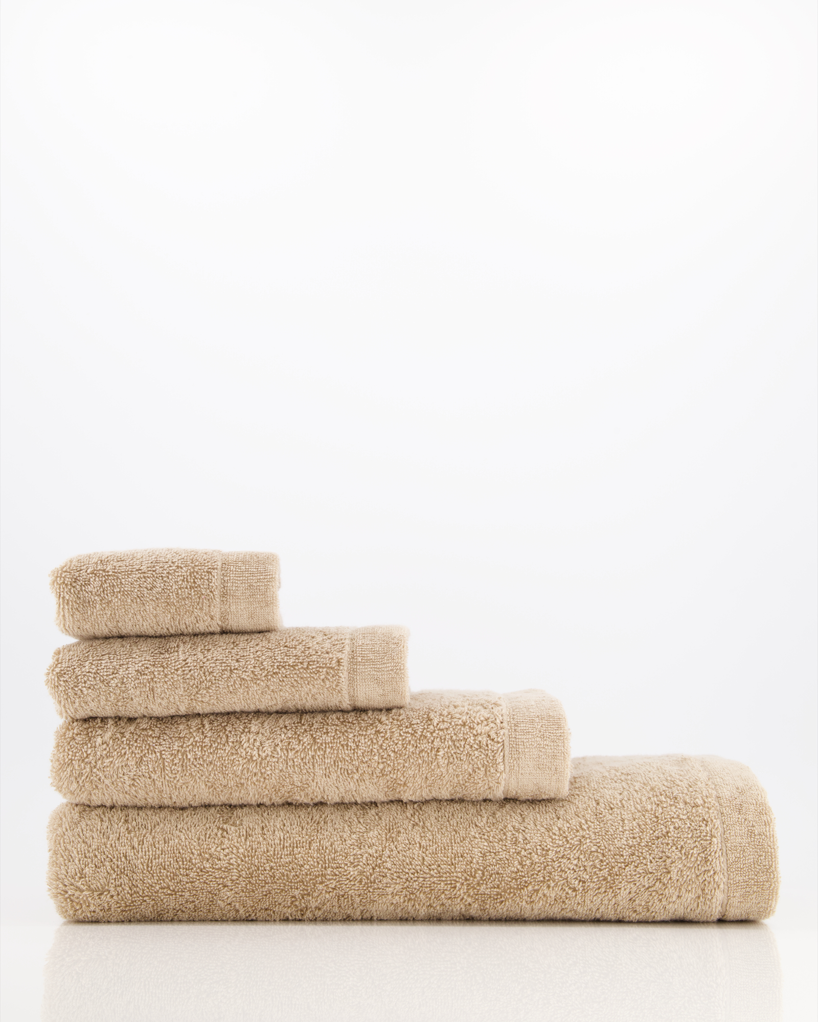Cawö Handtücher Lifestyle Uni 7007 mandel - 328 - Seiflappen 30x30 cm