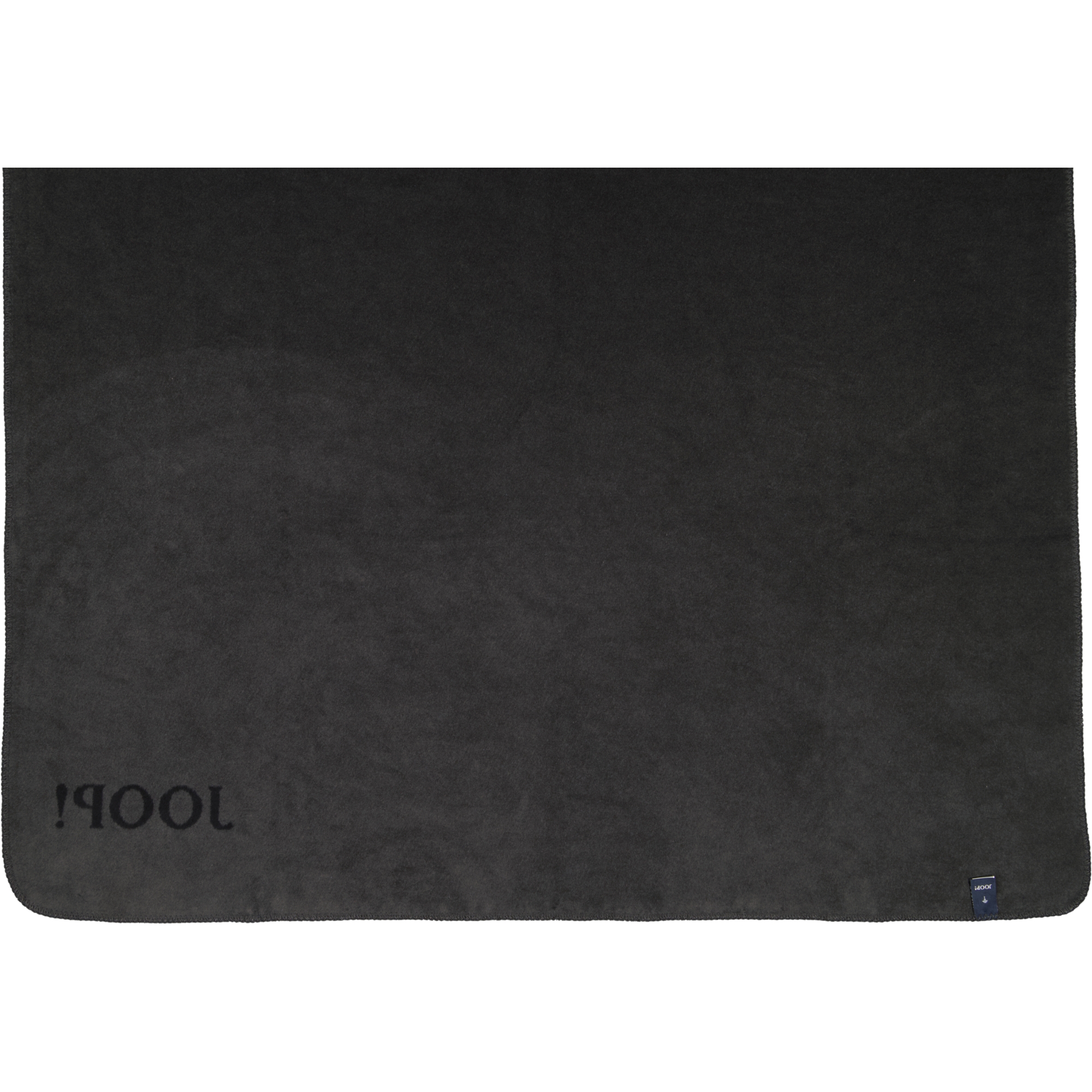 JOOP! Wohndecken Uni-Doubleface Schwarz-Anthrazit - 150x200 cm