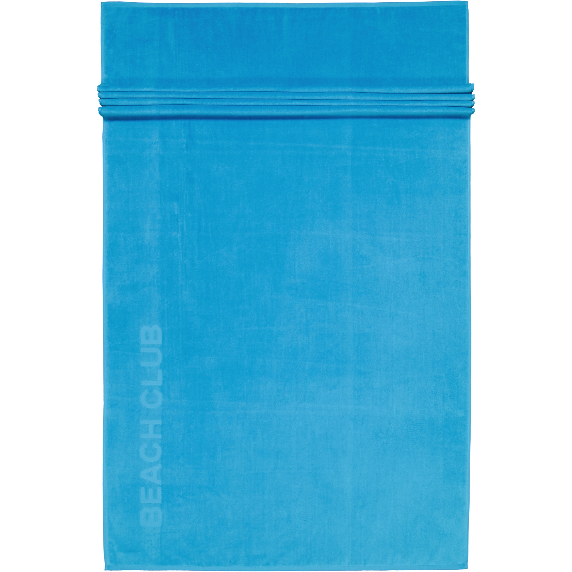 Vossen Strandtücher Beach Club turquoise - 5570 - Strandtuch 100x180 cm
