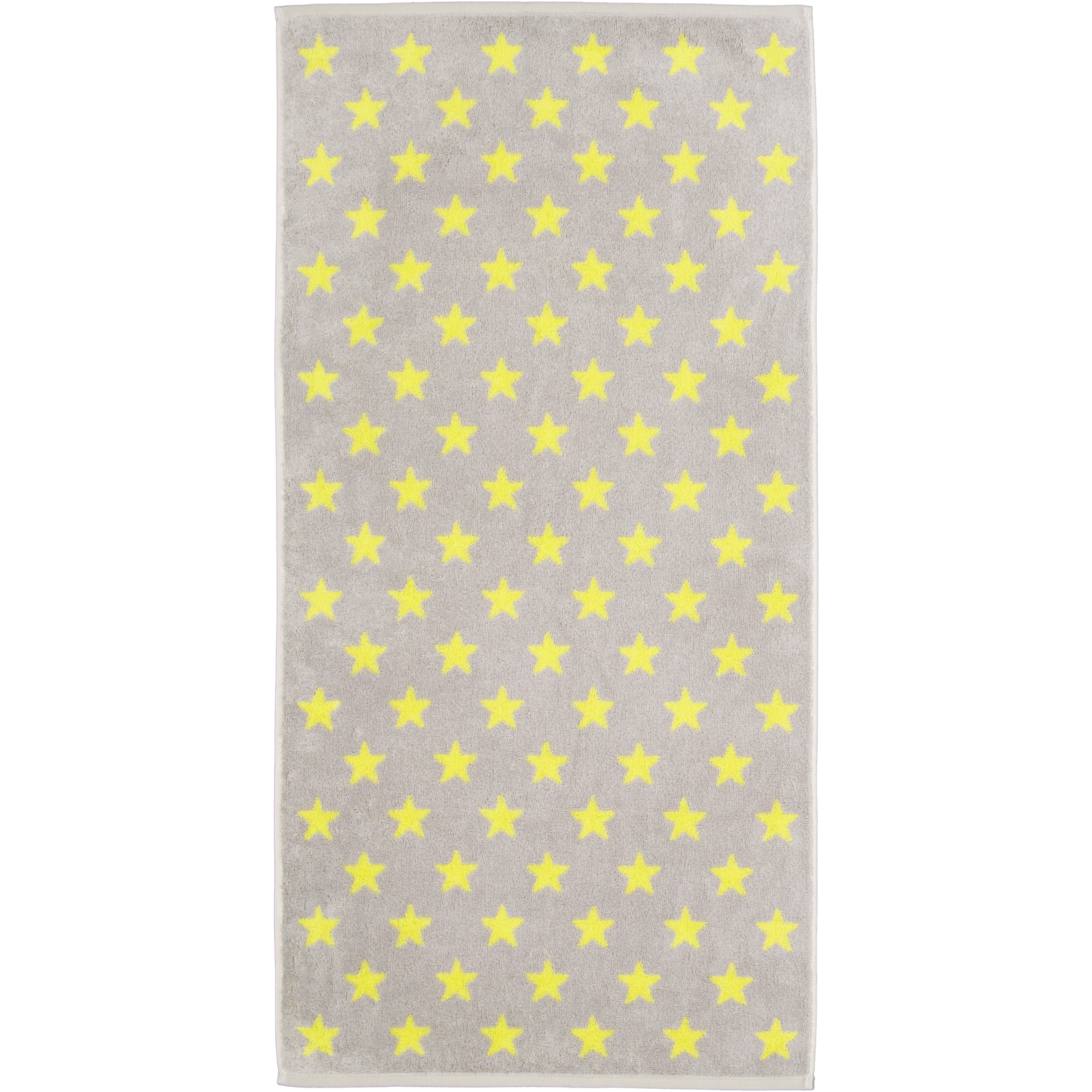 Cawö Handtücher NEW STARS Sterne klein 6261 platin/lime - 75