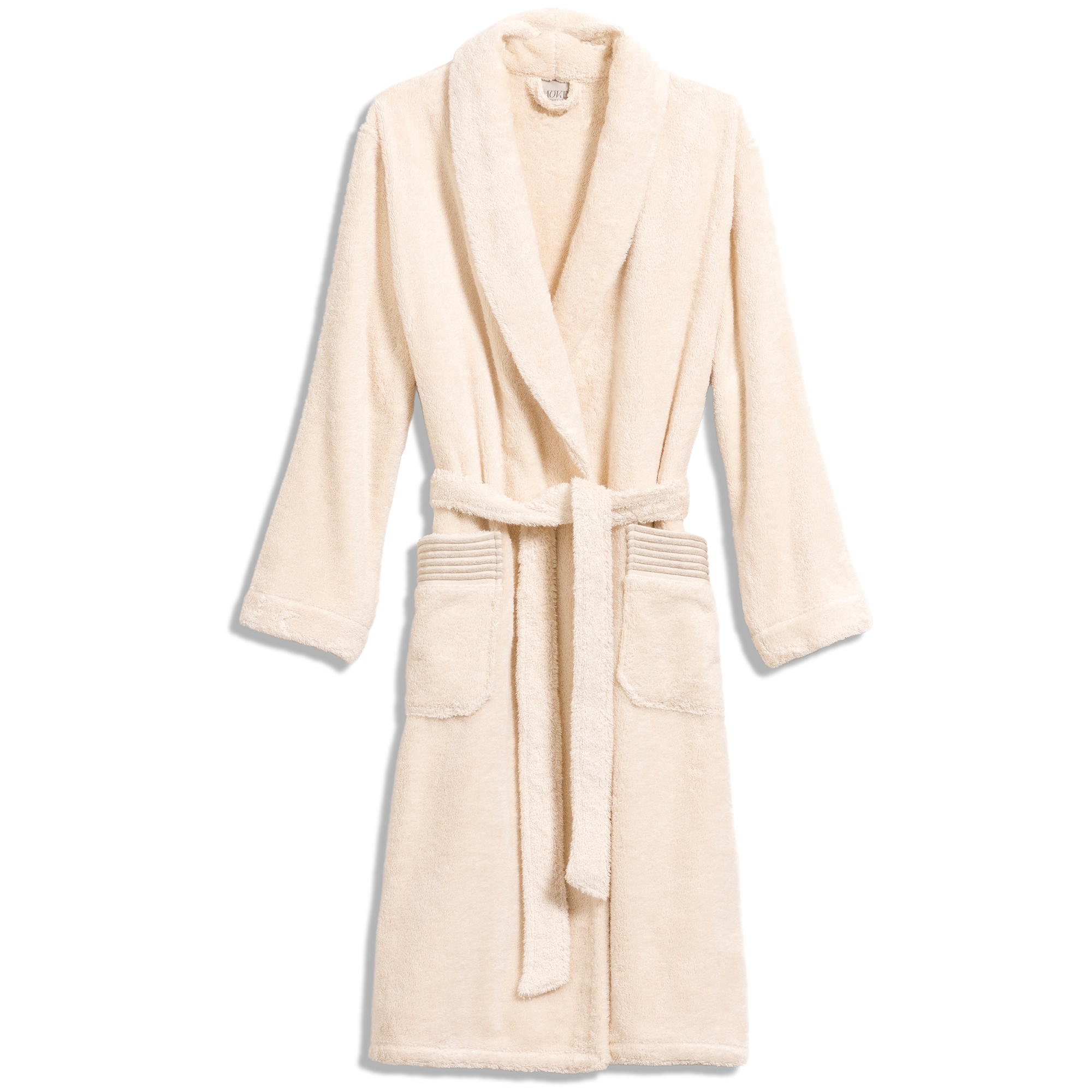 Möve Bademäntel unisex Schalkragen Wellness natur - 869