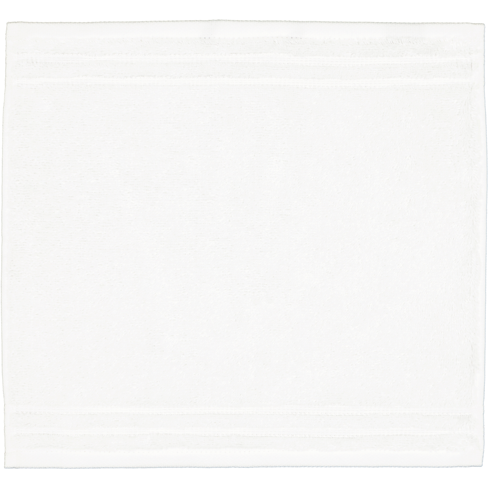 Vossen Handtücher Calypso Feeling weiß - 0300 - Seiflappen 30x30 cm