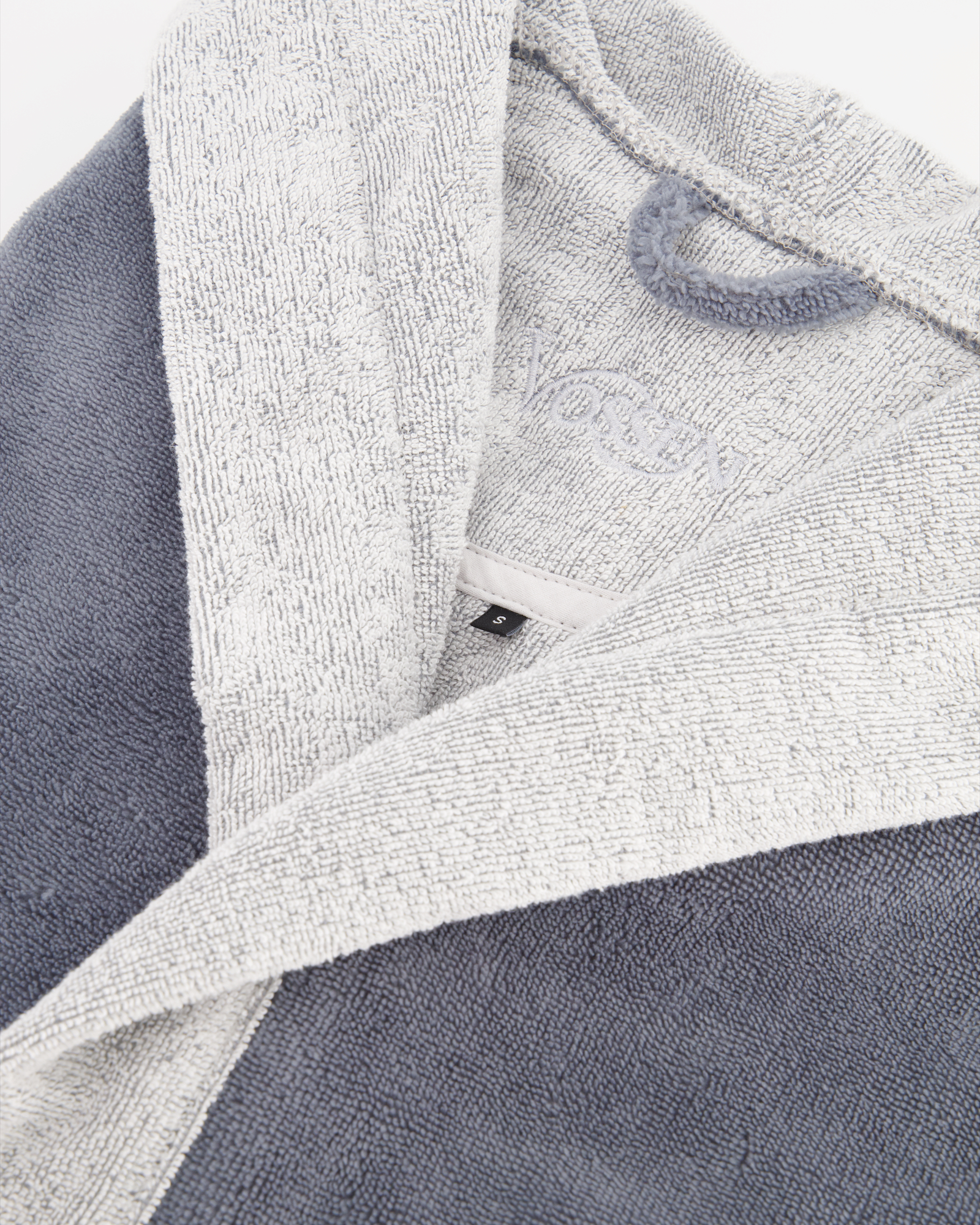 Vossen Bademantel unisex Poppy  - Farbe: flanell - 012 (161913) - L