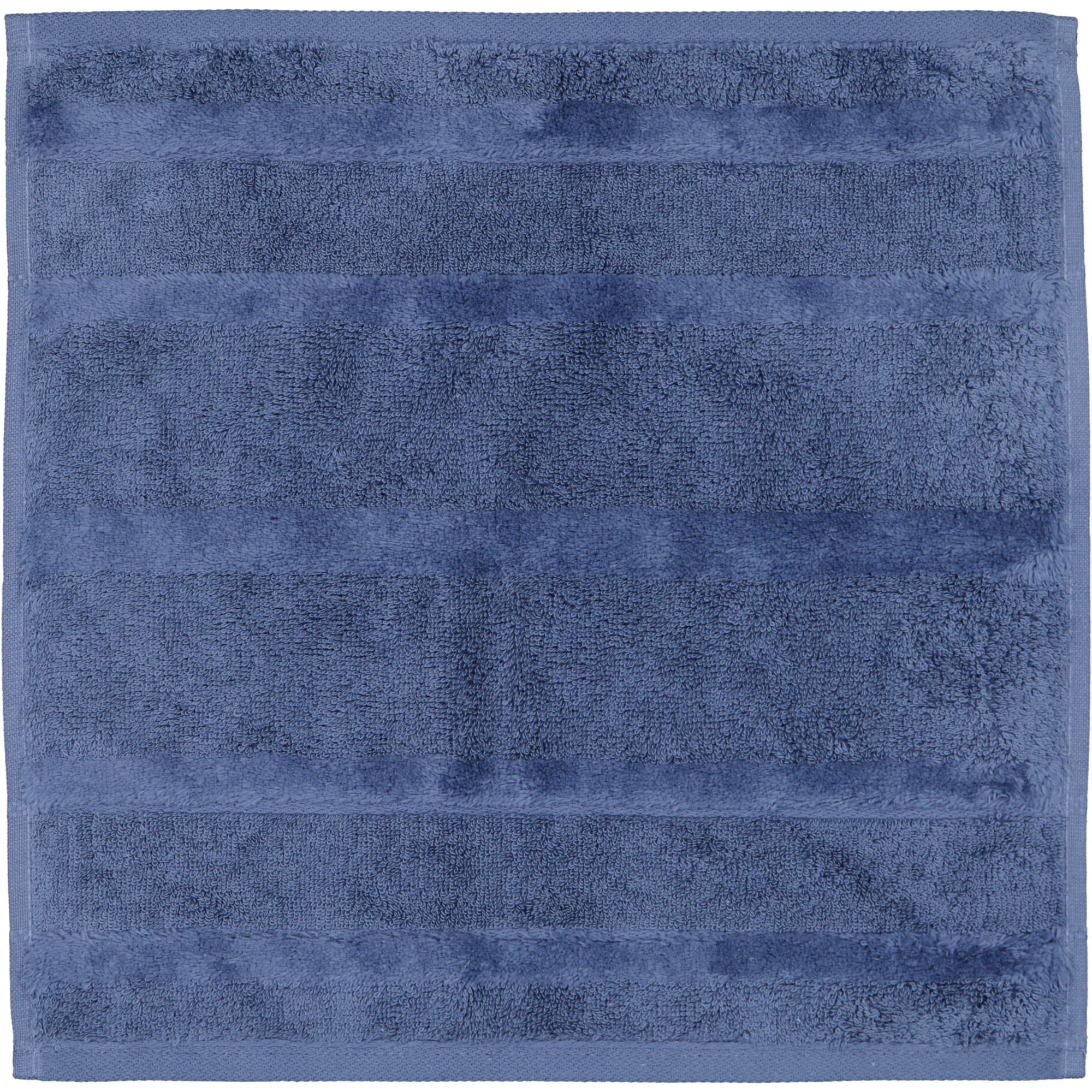 Cawö Handtücher Noblesse2 Uni 1002 nachtblau - 111 - Seiflappen 30x30 cm