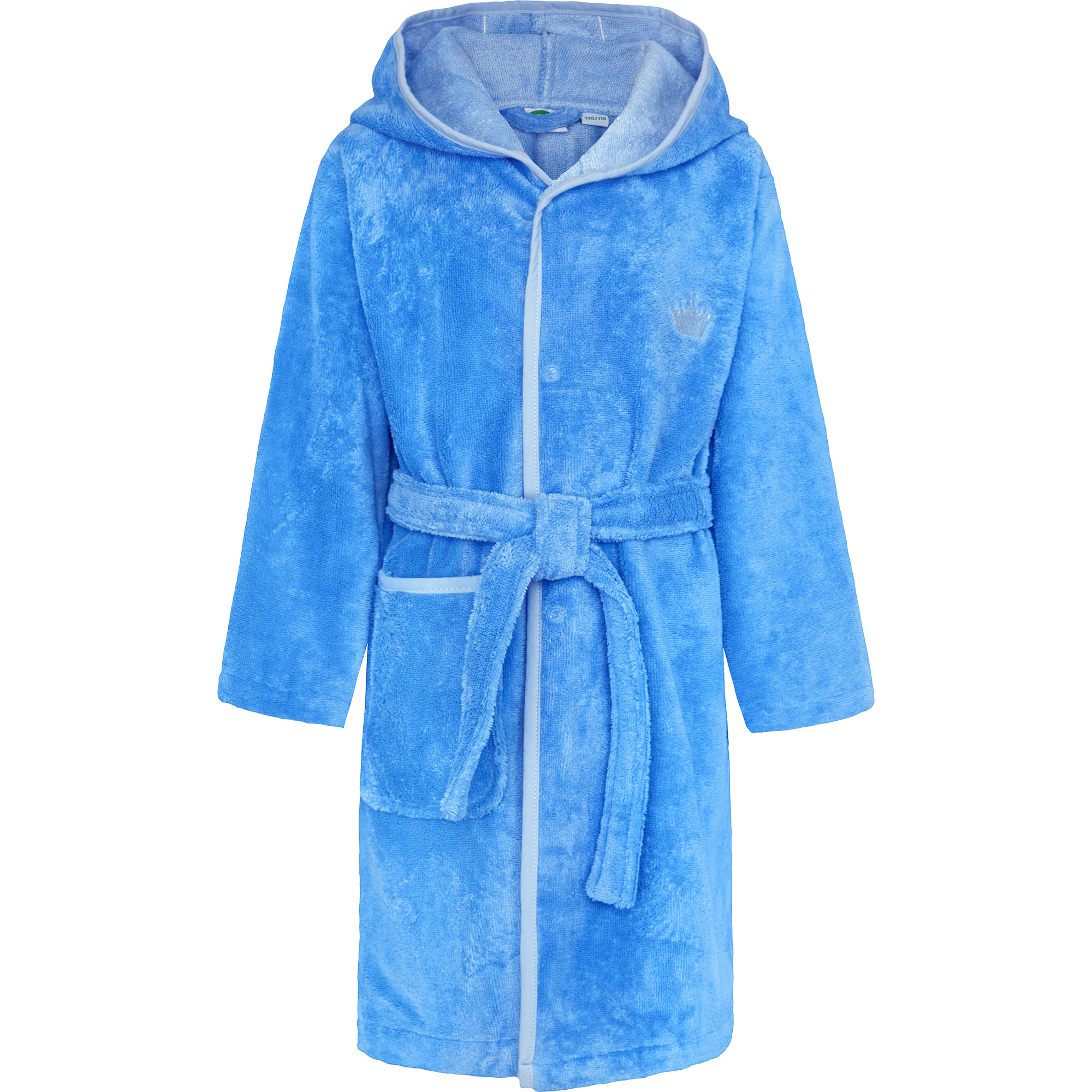 Smithy Bademäntel Kinder Schmuseflausch blau