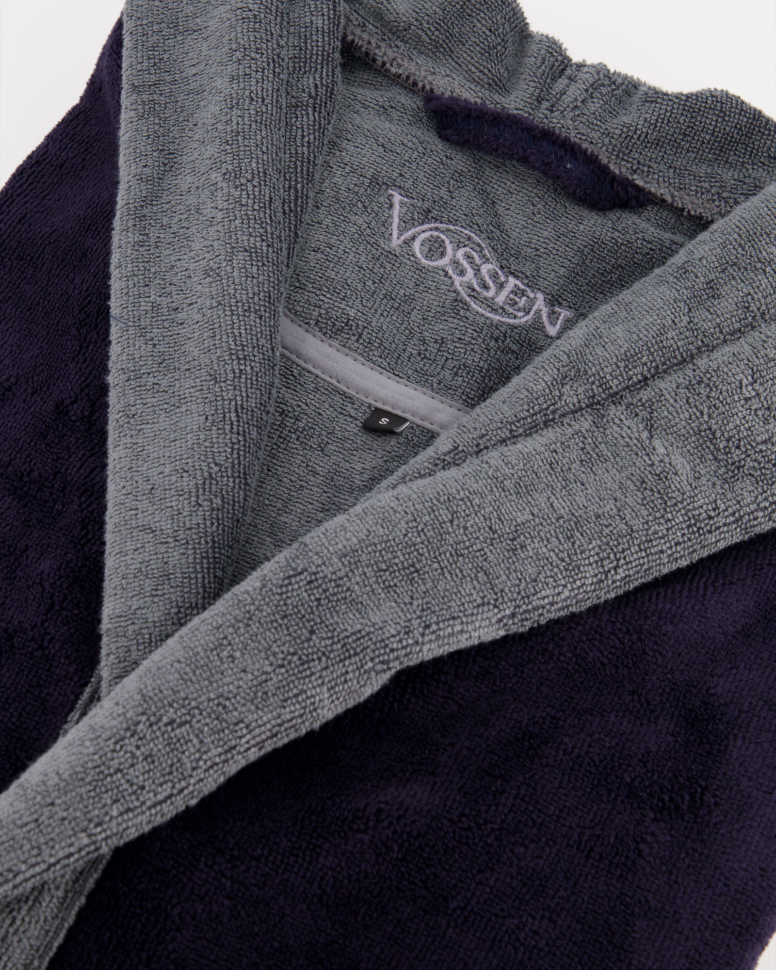 Vossen Bademäntel unisex Kapuze Poppy anthrazit - 013