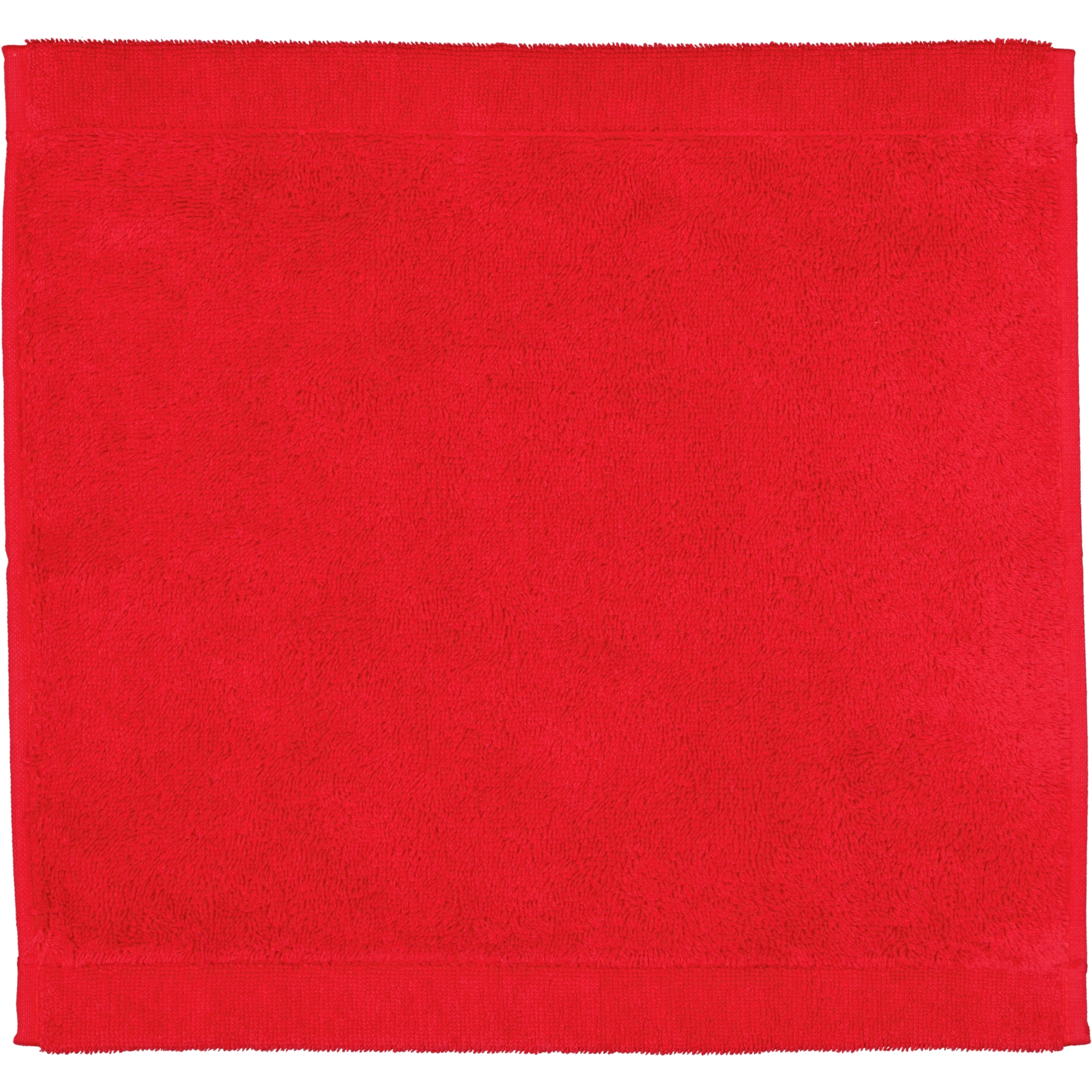 Cawö Handtücher Lifestyle Uni 7007 rot - 203 - Seiflappen 30x30 cm