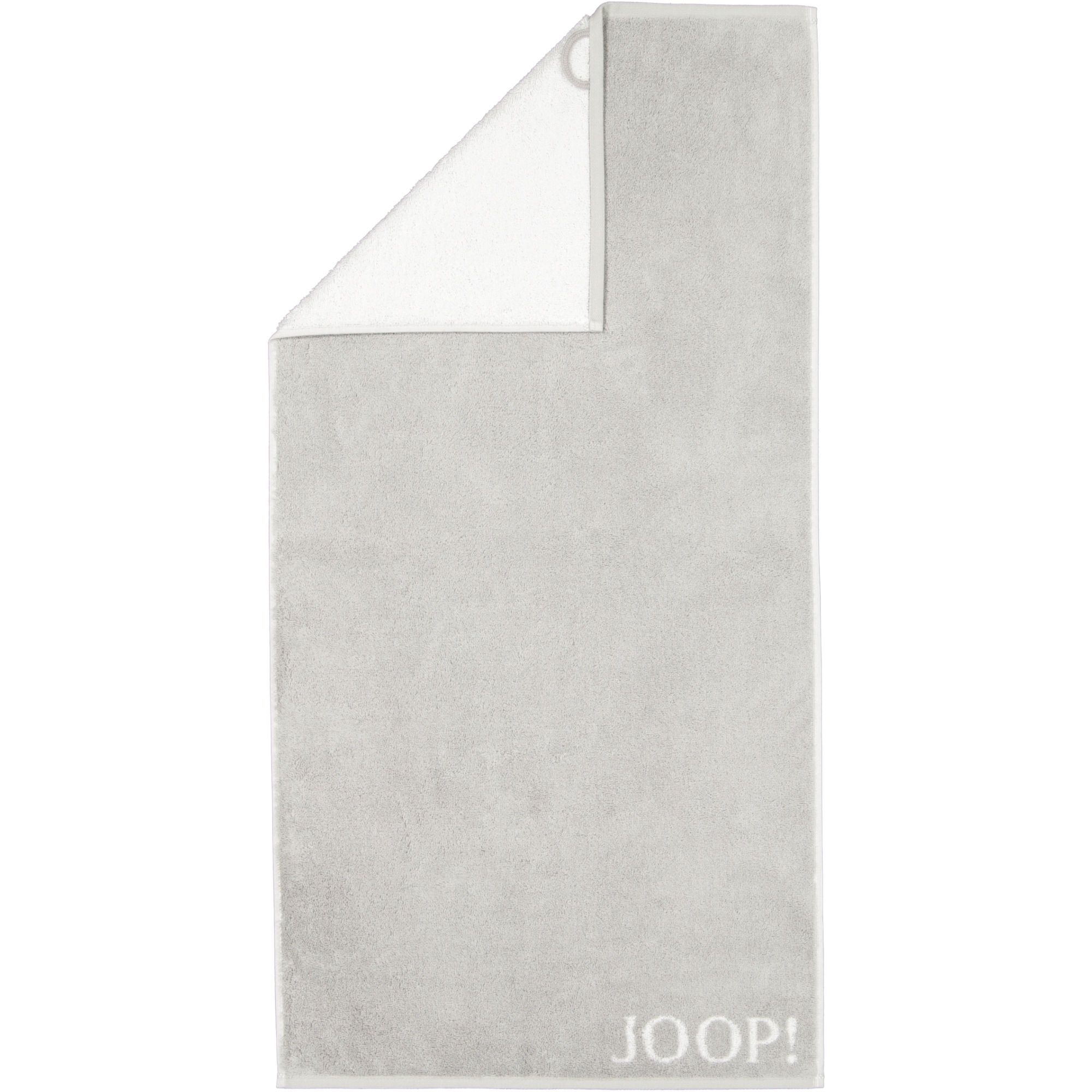 JOOP! Handtücher Classic Doubleface 1600 silber - 76