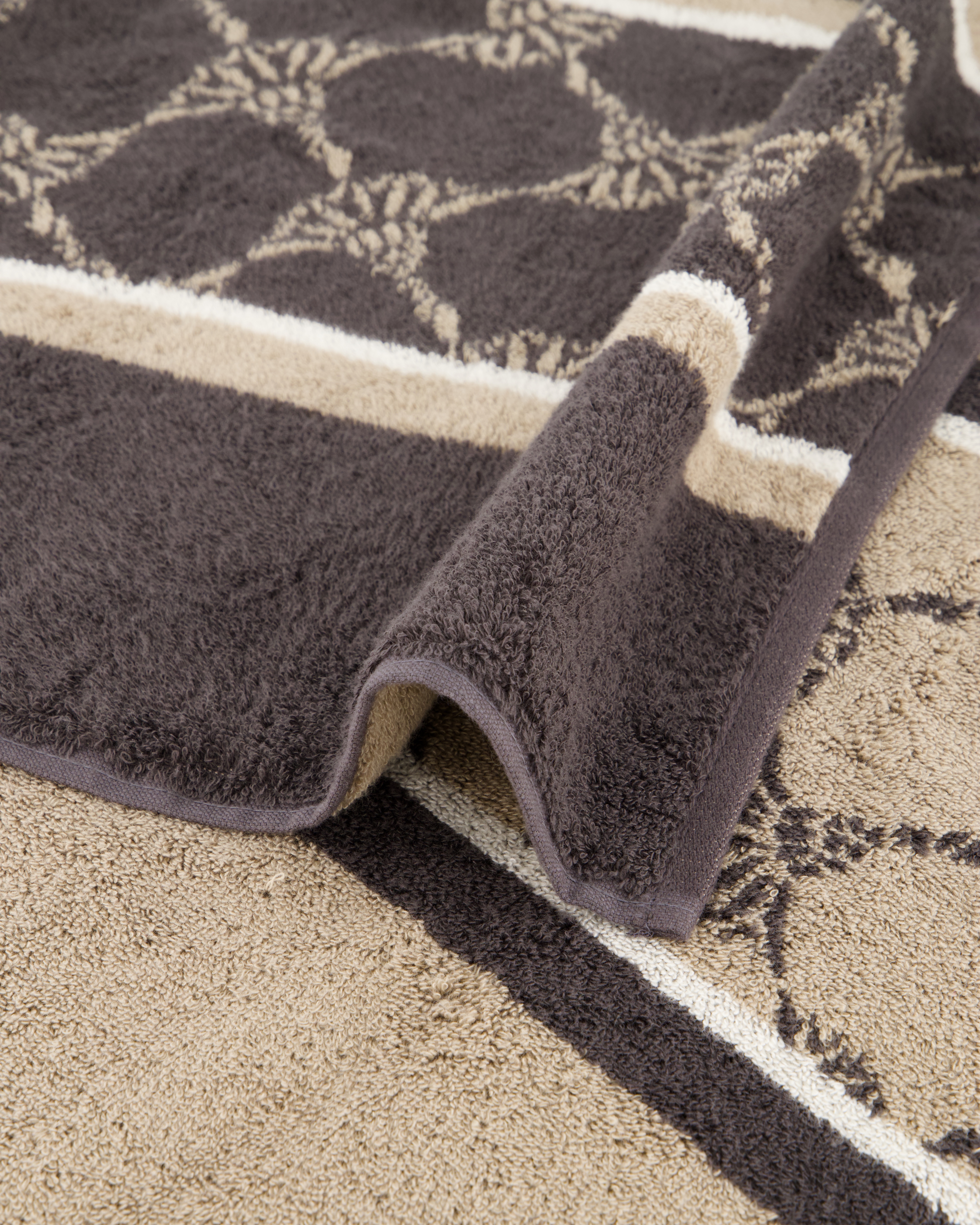 JOOP! Handtücher Sauna Stripes 1717 Anthrazit - 73