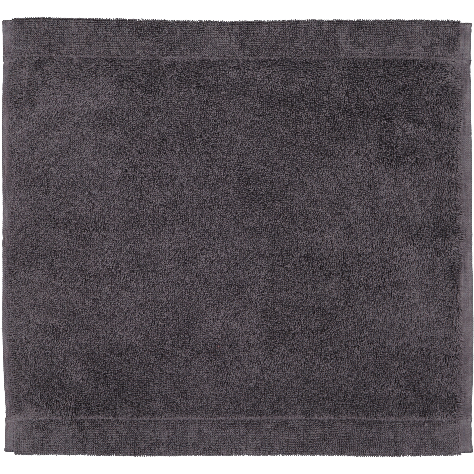 Cawö Handtücher Lifestyle Uni 7007 basalt - 740 - Seiflappen 30x30 cm