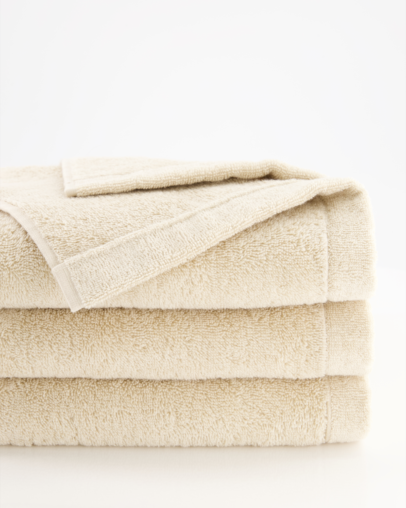 Cawö Handtücher Lifestyle Uni 7007 beige - 370 - Handtuch 50x100 cm