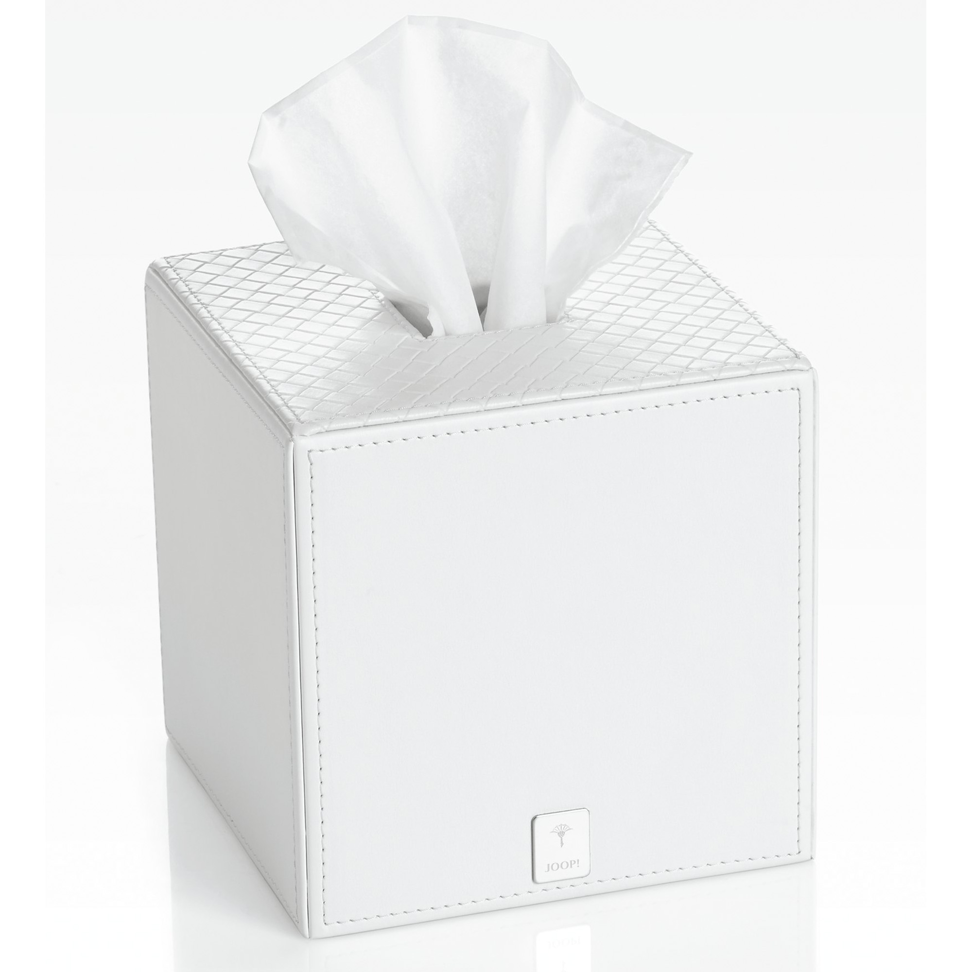 JOOP! BATHLINE  - Kosmetiktuchbox quadratisch - Farbe: weiß (010960410)