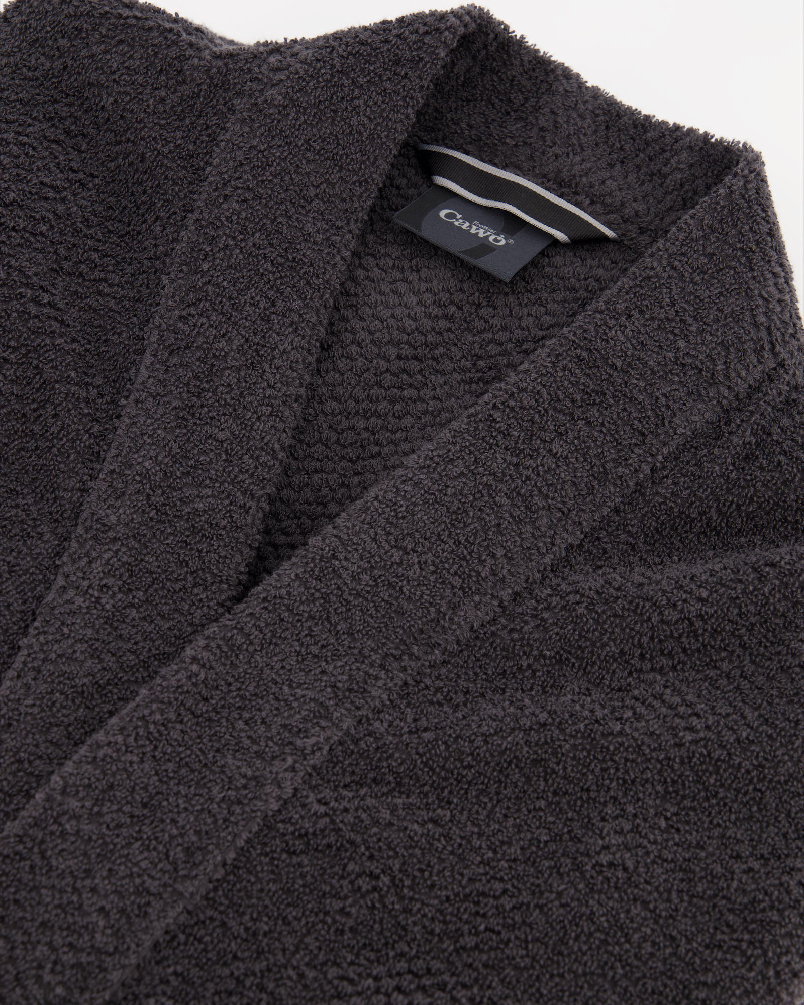 Cawö Bademäntel Herren Kimono Pure 5622 basalt - 740
