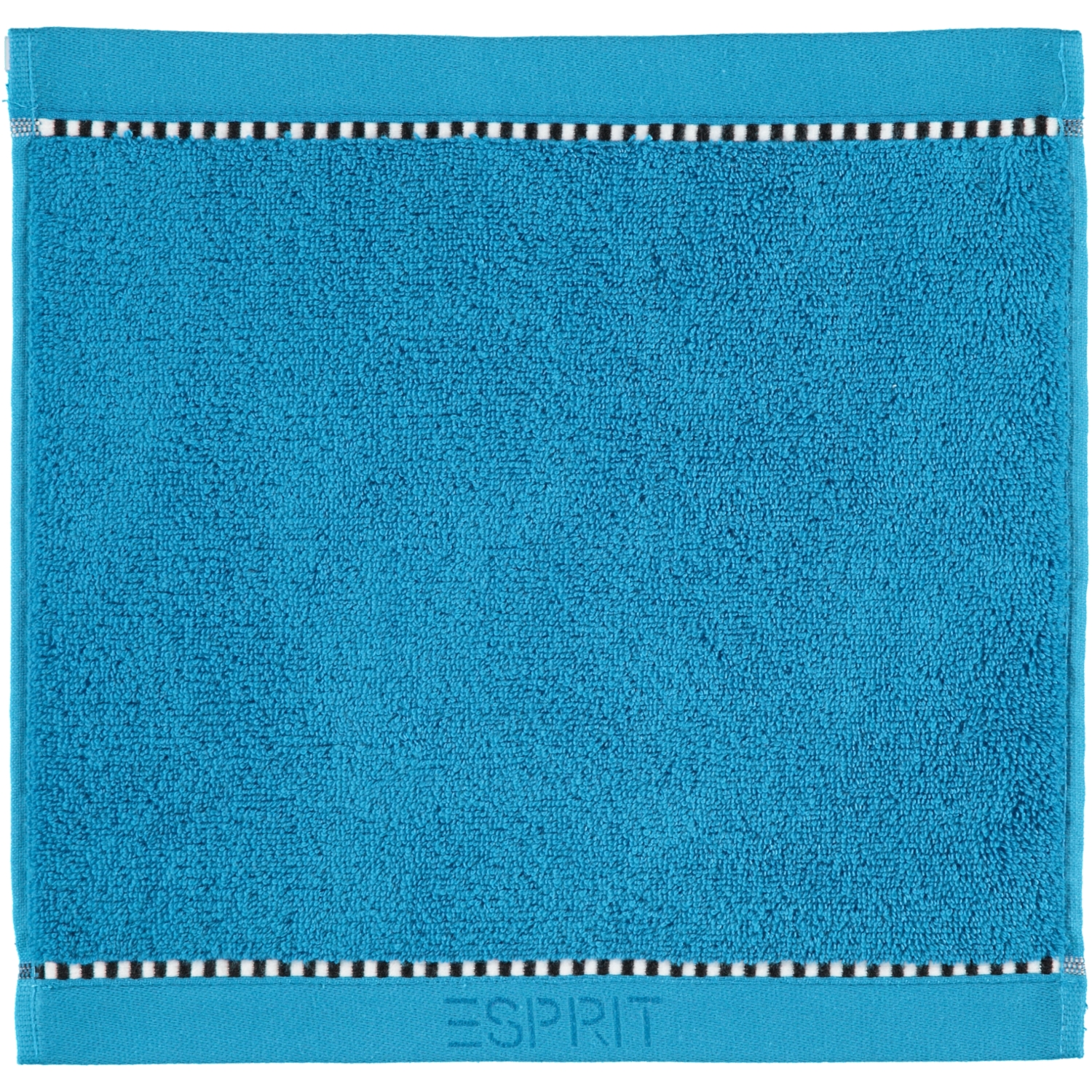 Esprit Box Solid - Farbe: ocean blue - 4665 - Seiflappen 30x30 cm