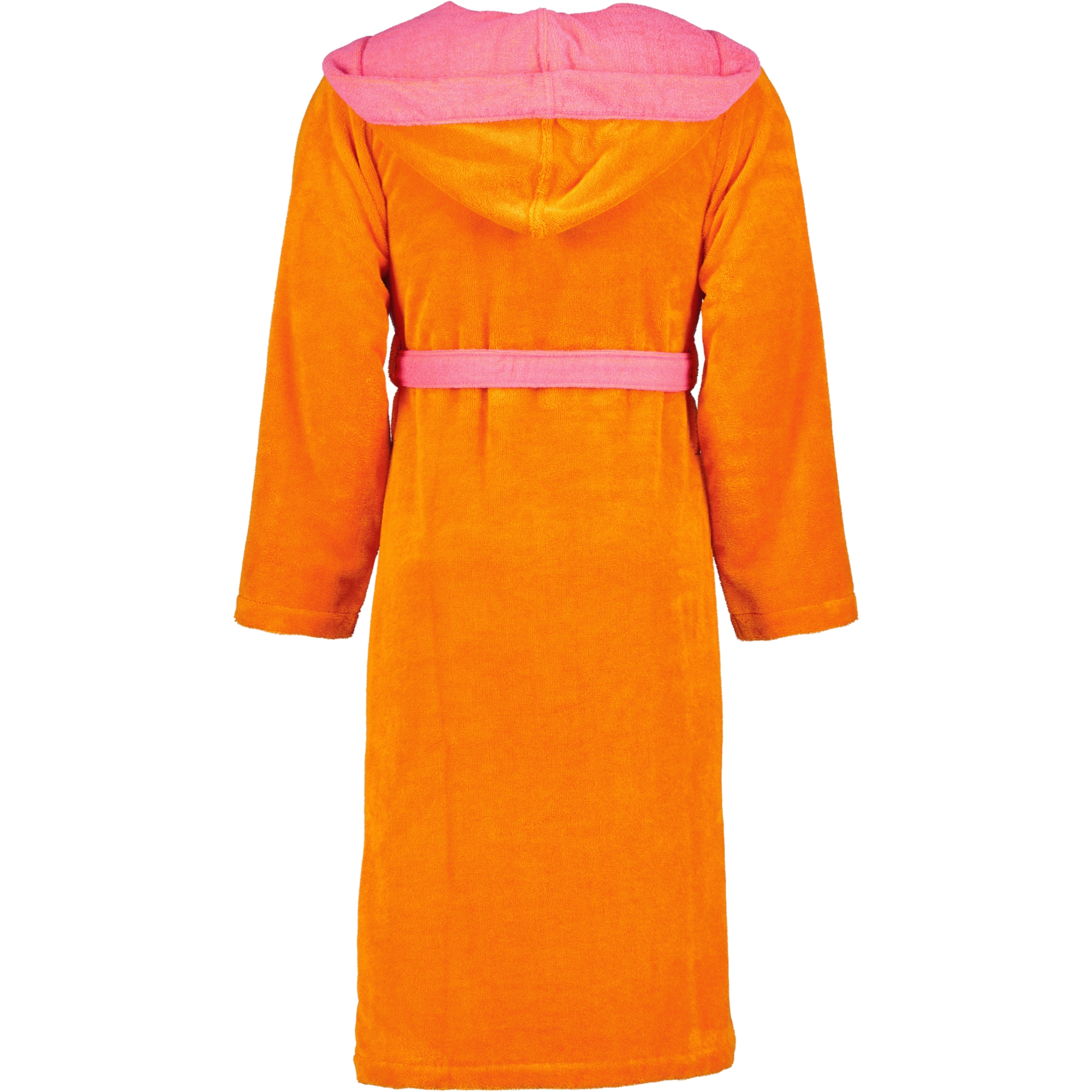 Vossen Bademäntel unisex Kapuze Poppy electric orange/prim rose - 0033 - XXL