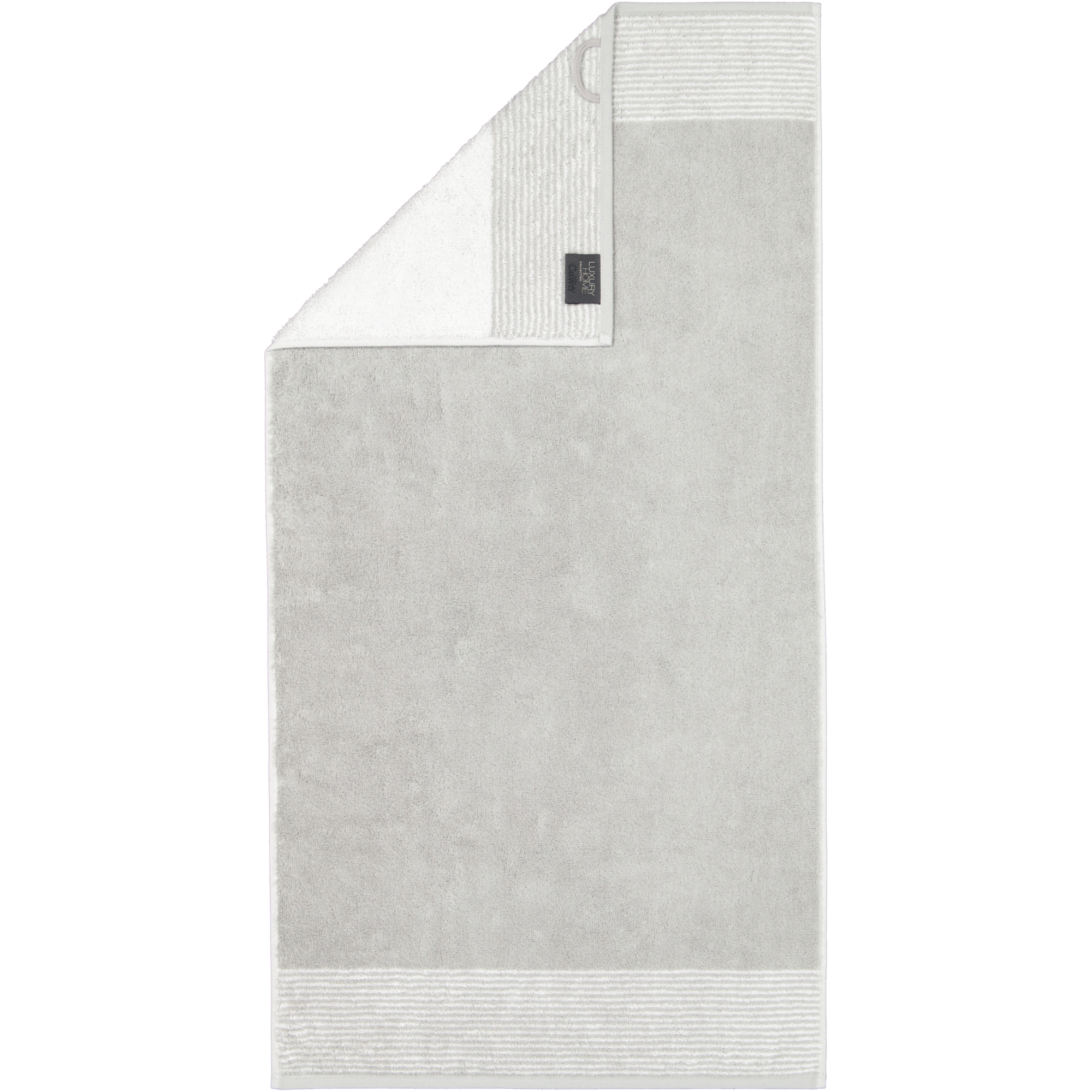 Cawö Handtücher Luxury Home Two-Tone 590 platin - 76