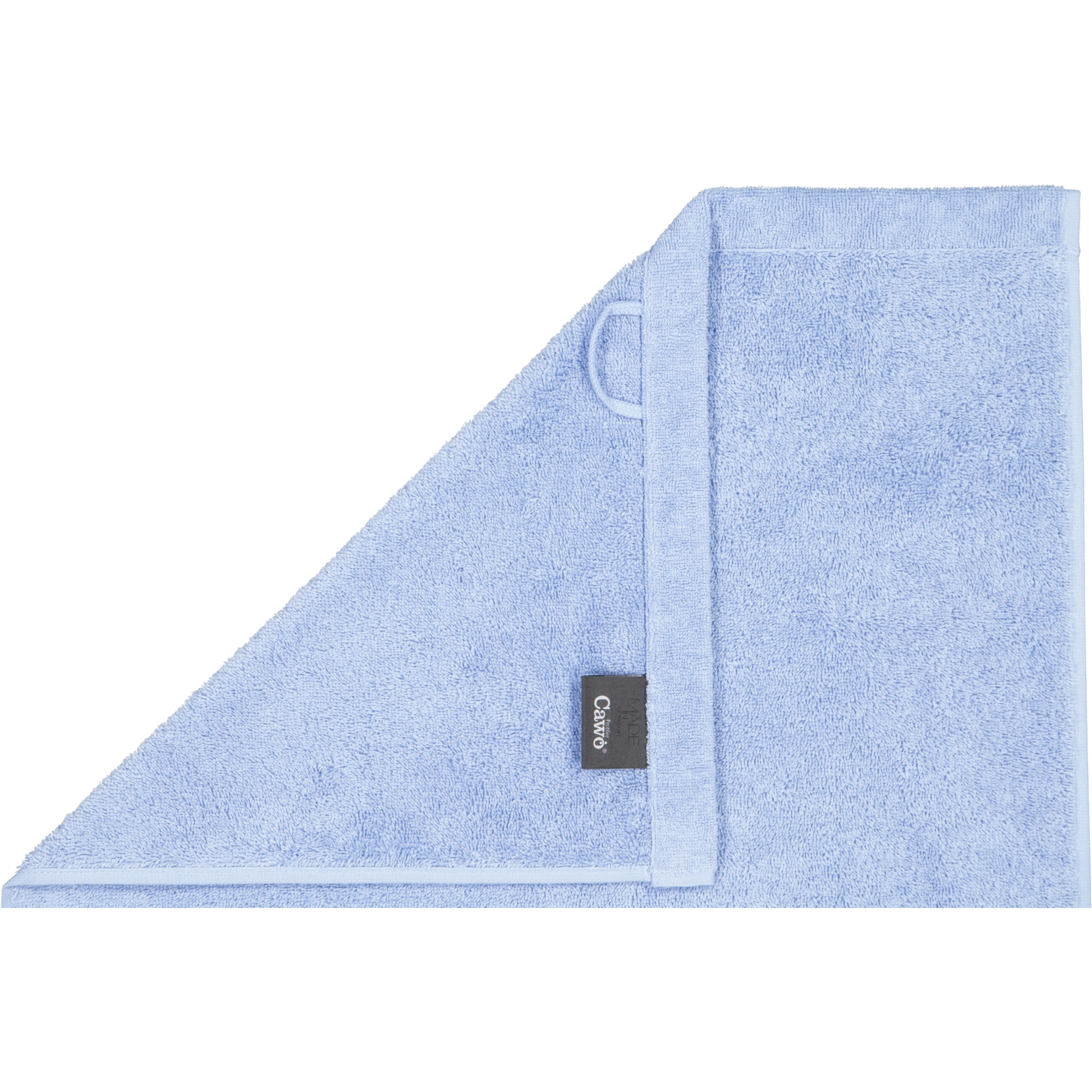 Cawö Handtücher Lifestyle Uni 7007 sky - 138 - Handtuch 50x100 cm