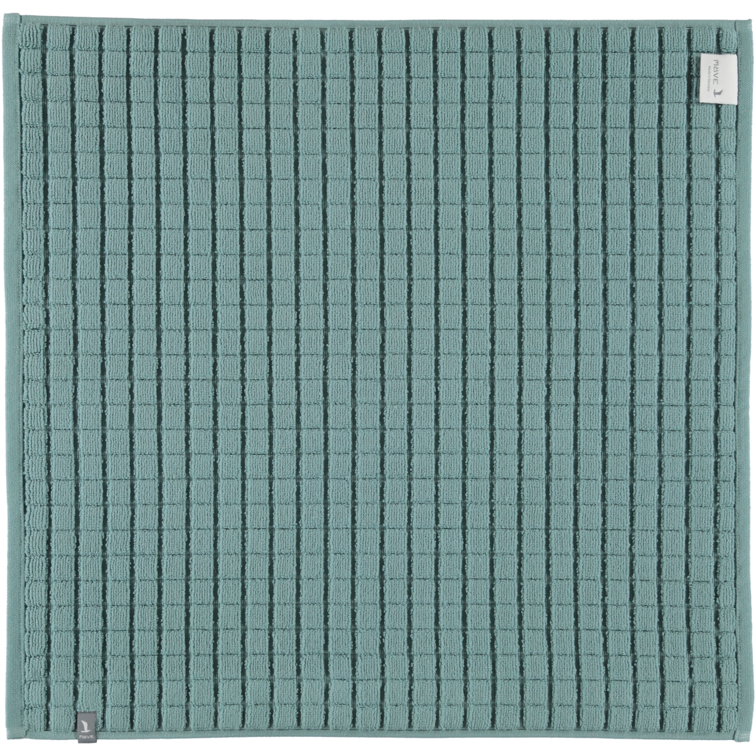 Möve Badteppich - Piquee - Größe: 60x60 cm - Farbe: arctic - 530 (1-0798/8127)