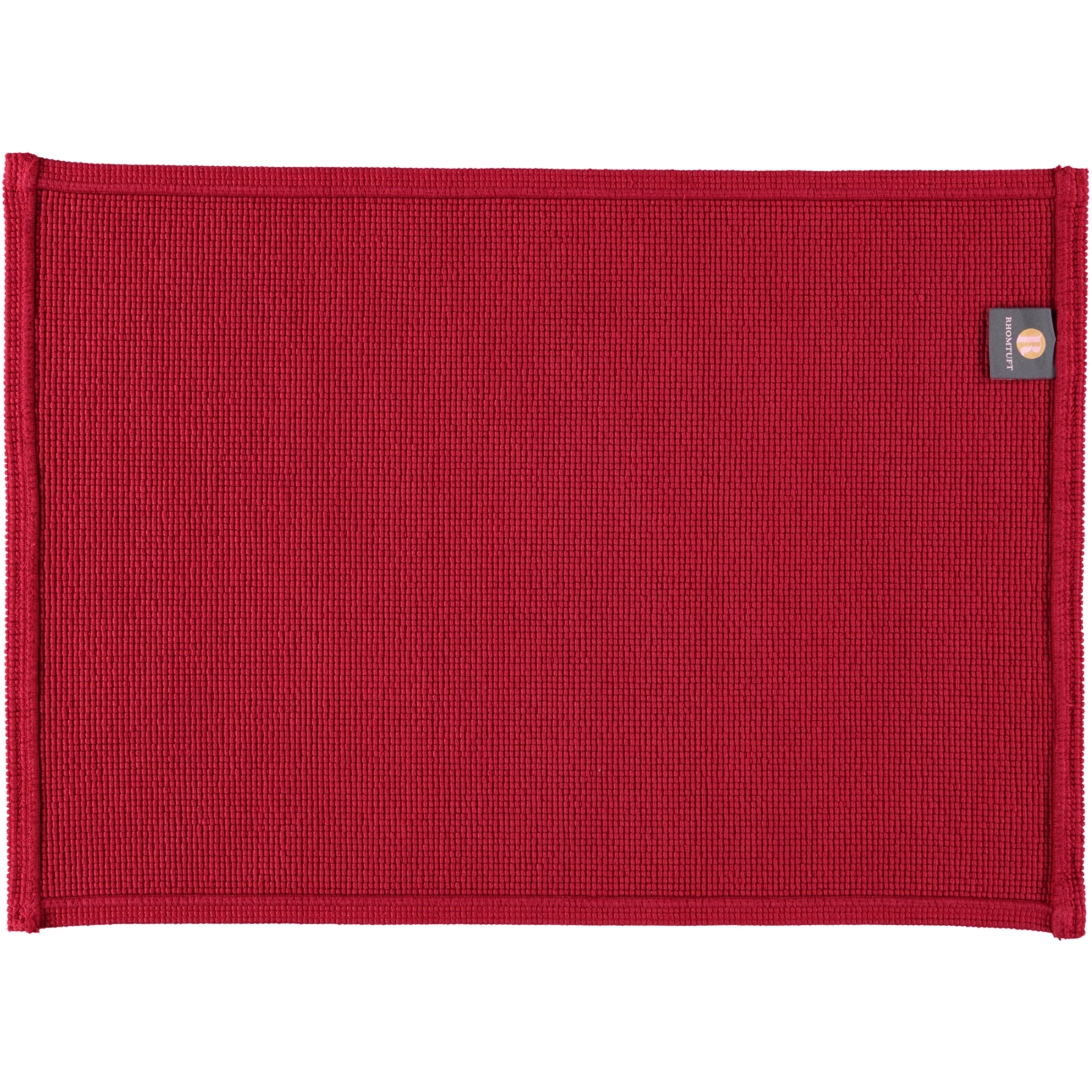 Rhomtuft - Badteppiche Plain - Farbe: cardinal - 349 - 50x70 cm