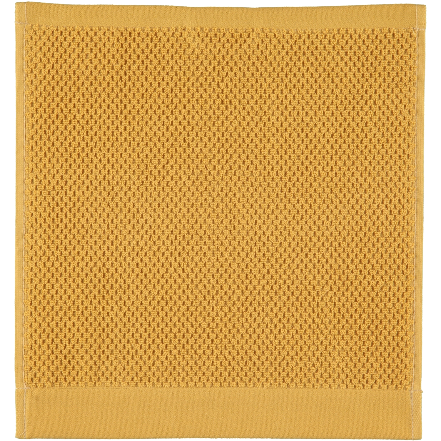 Rhomtuft - Handtücher Baronesse - Farbe: gold - 348 - Seiflappen 30x30 cm