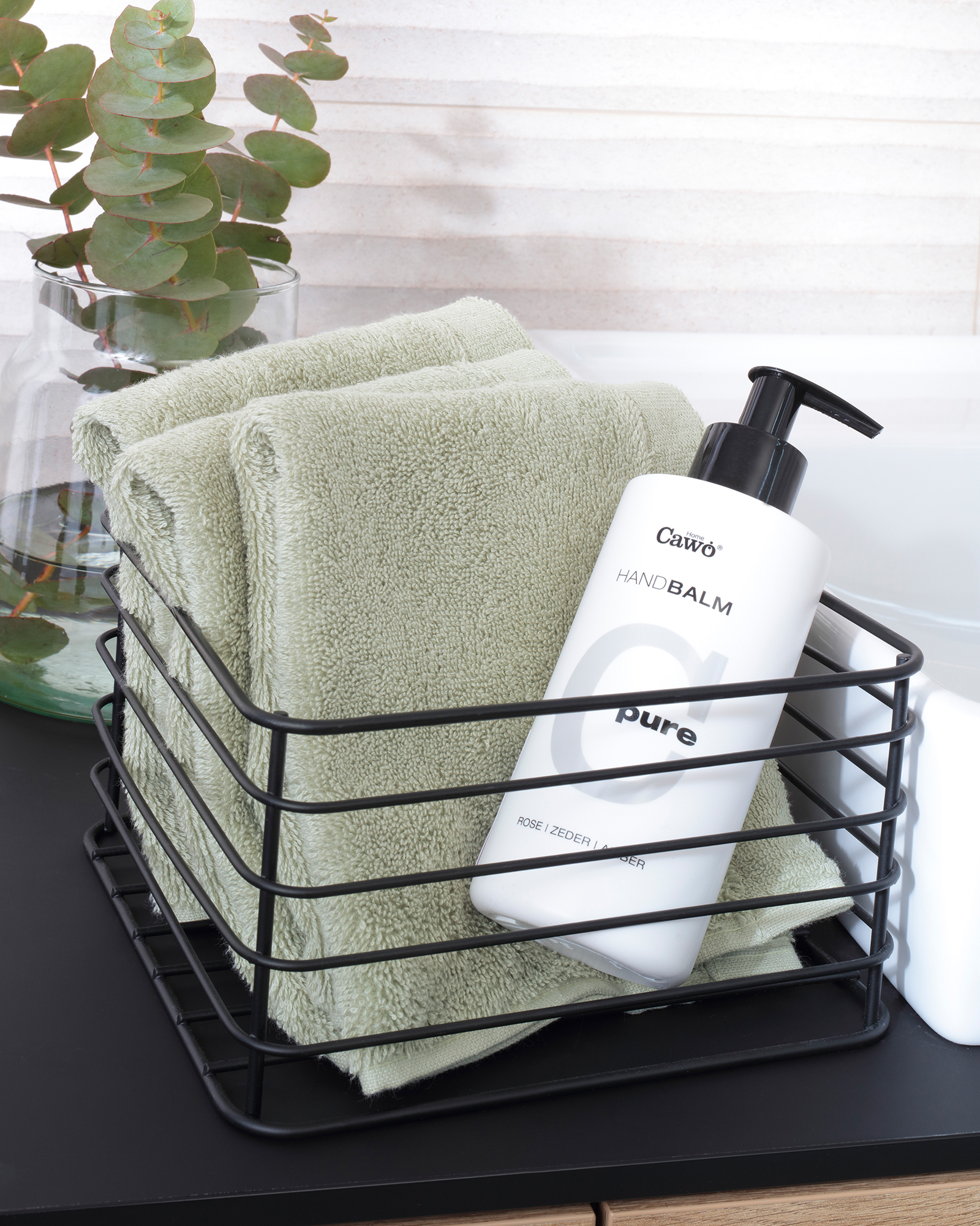 Cawö Handtücher Lifestyle Uni 7007 wasabi - 420 - Handtuch 50x100 cm
