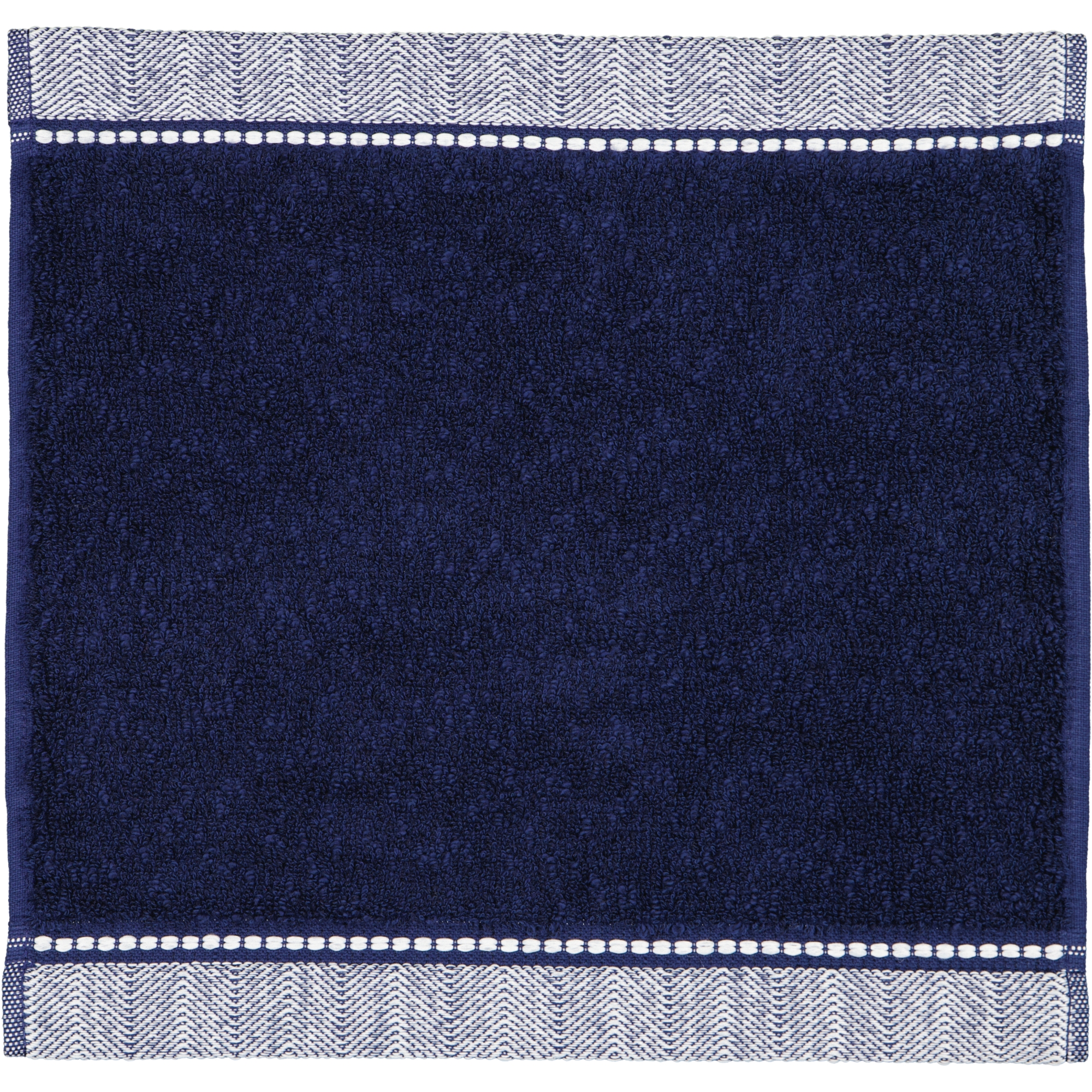 Möve Handtücher Brooklyn Uni deep sea - 596 - Seiflappen 30x30 cm