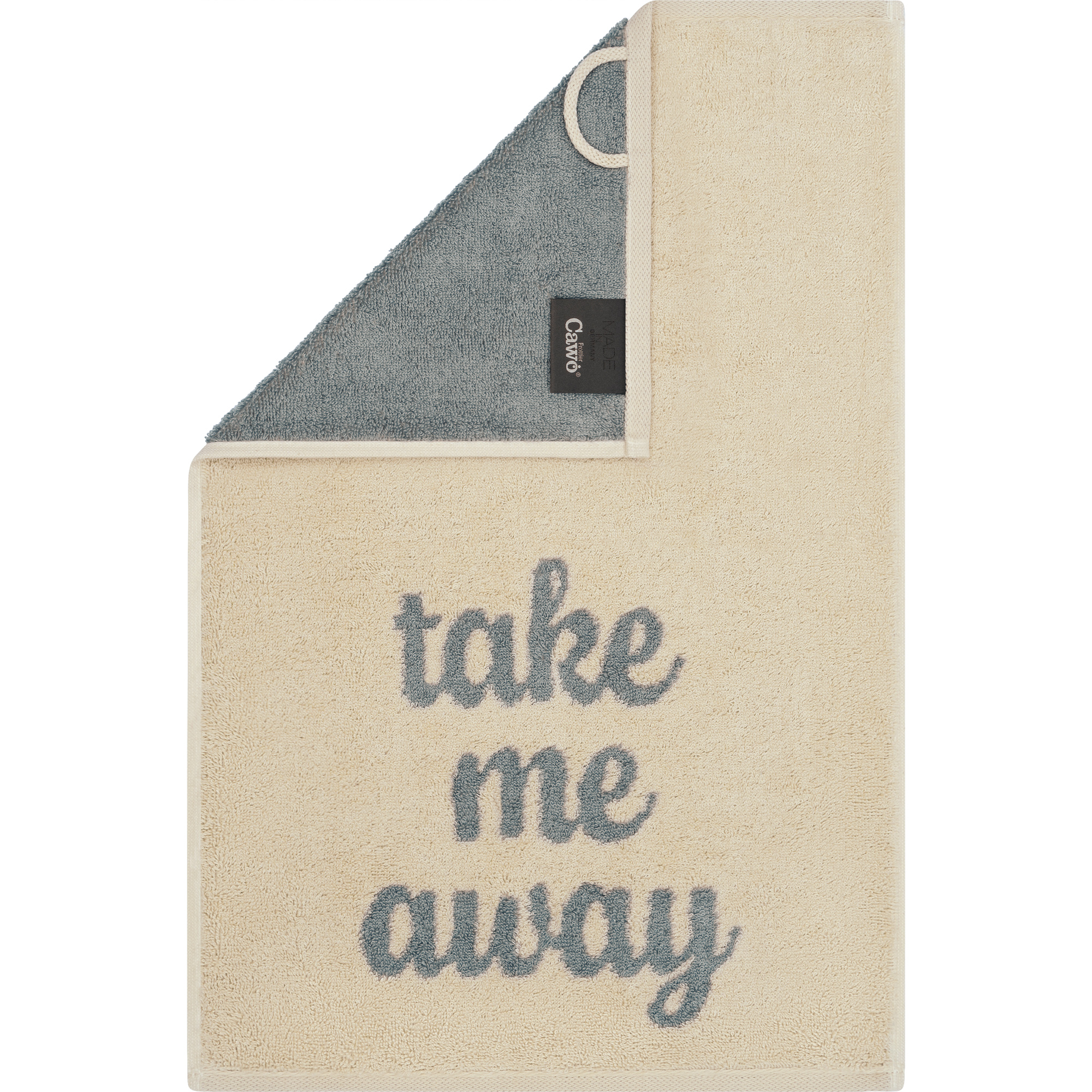 Cawö Gästetücher Postcard Towels Edition 100 take me away - 20 - Gästetuch 30x50 cm