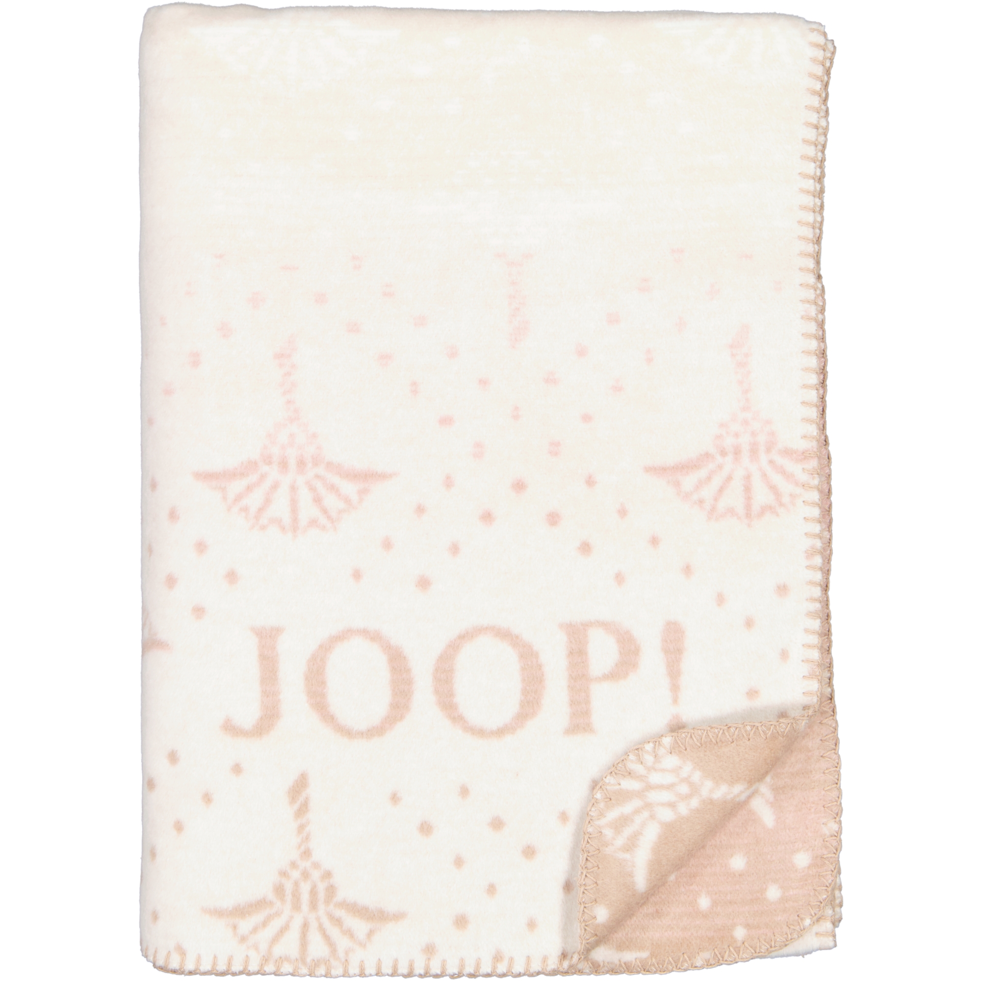 JOOP! Wohndecken Cornflower Charm Nude - 150x200 cm