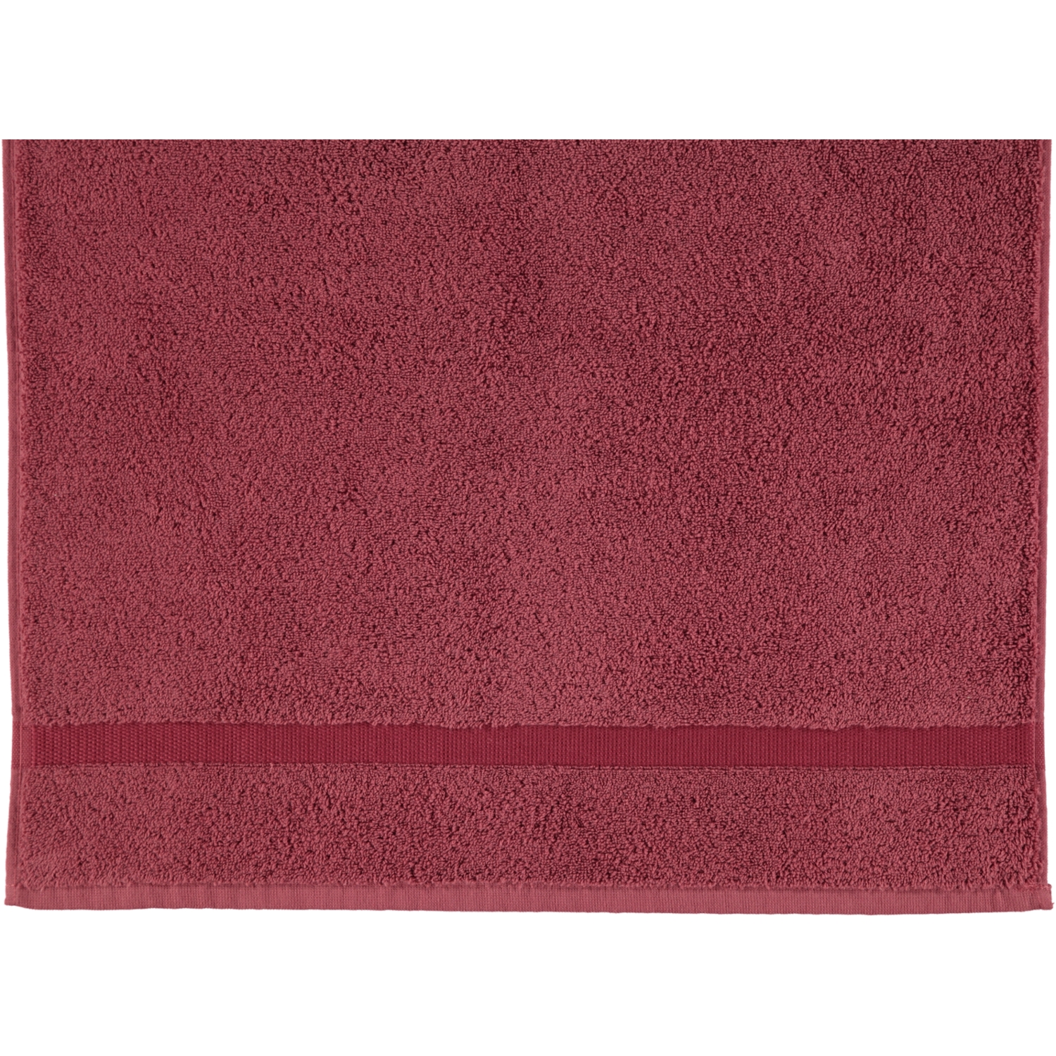 Rhomtuft - Handtücher Princess - Farbe: marsala - 391 - Seiflappen 30x30 cm