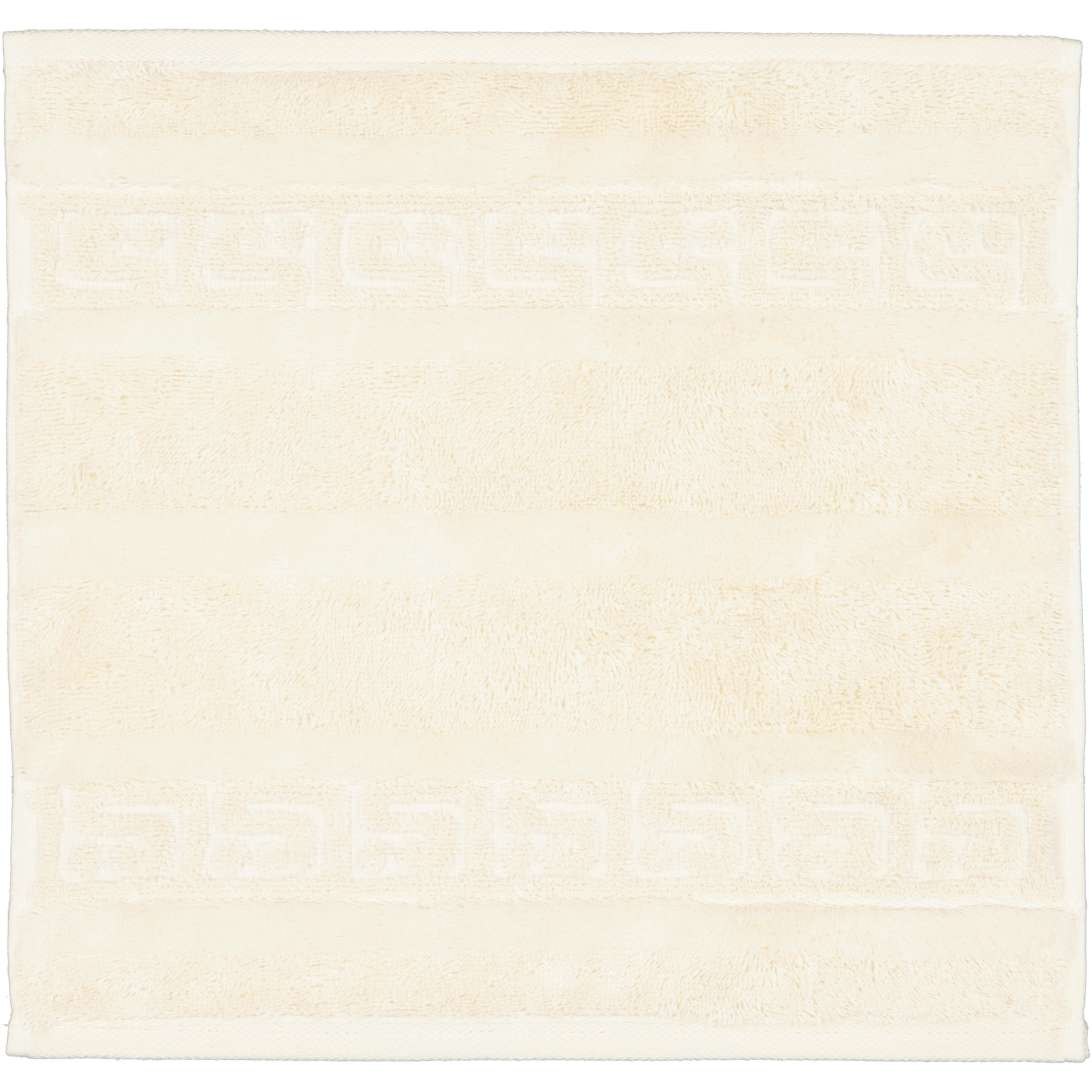 Cawö - Noblesse Uni 1001 - Farbe: 351 - natur - Seiflappen 30x30 cm