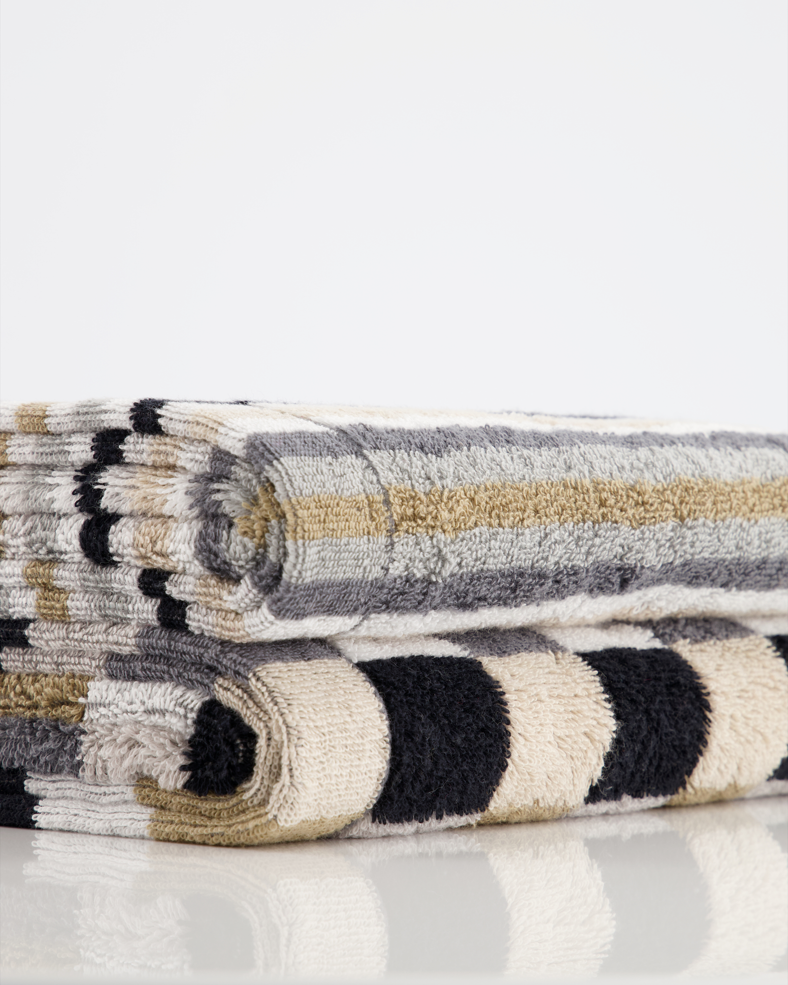 Cawö Handtücher Life Style Streifen 7048 kiesel - 37