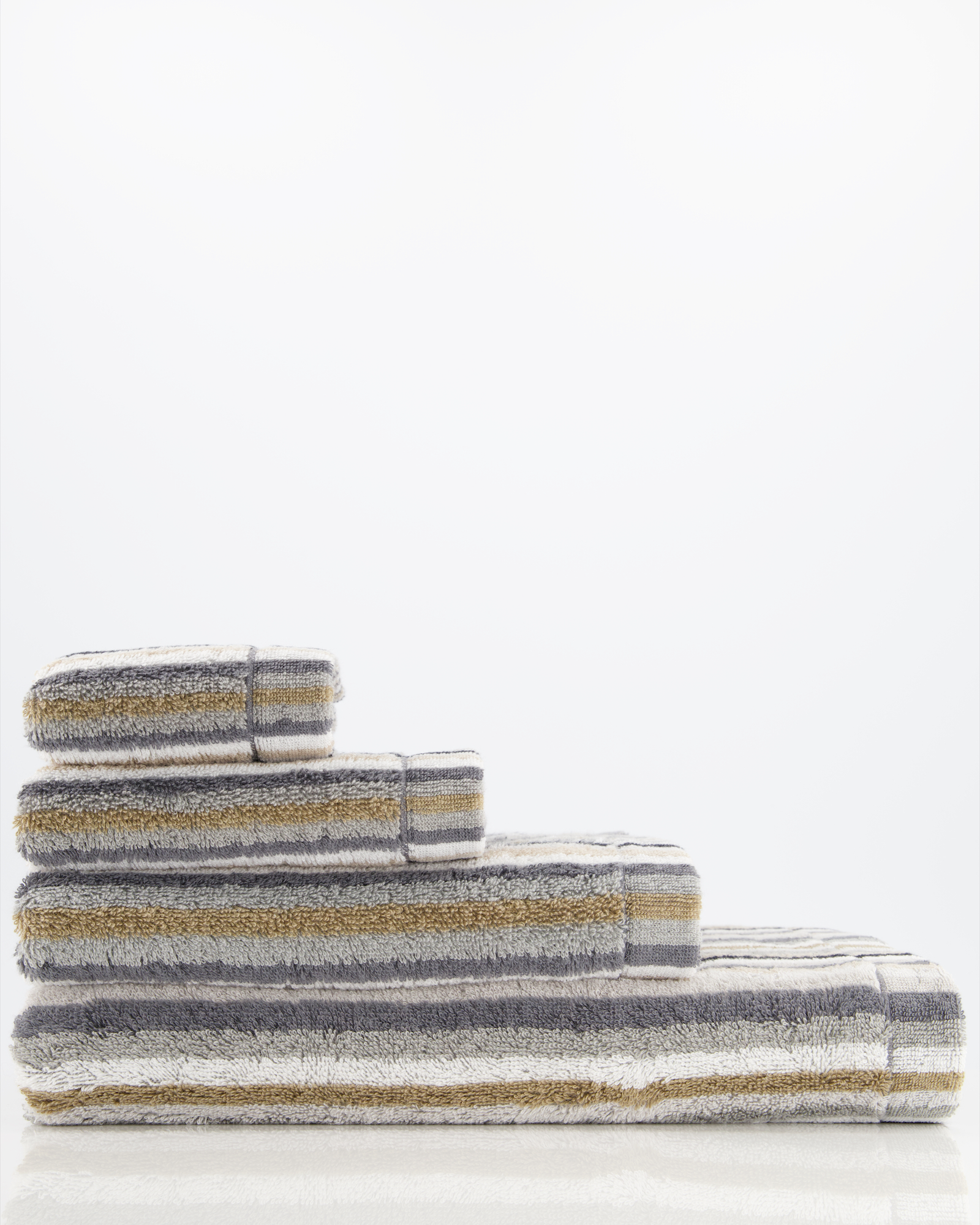 Cawö Handtücher Life Style Streifen 7048 kiesel - 37