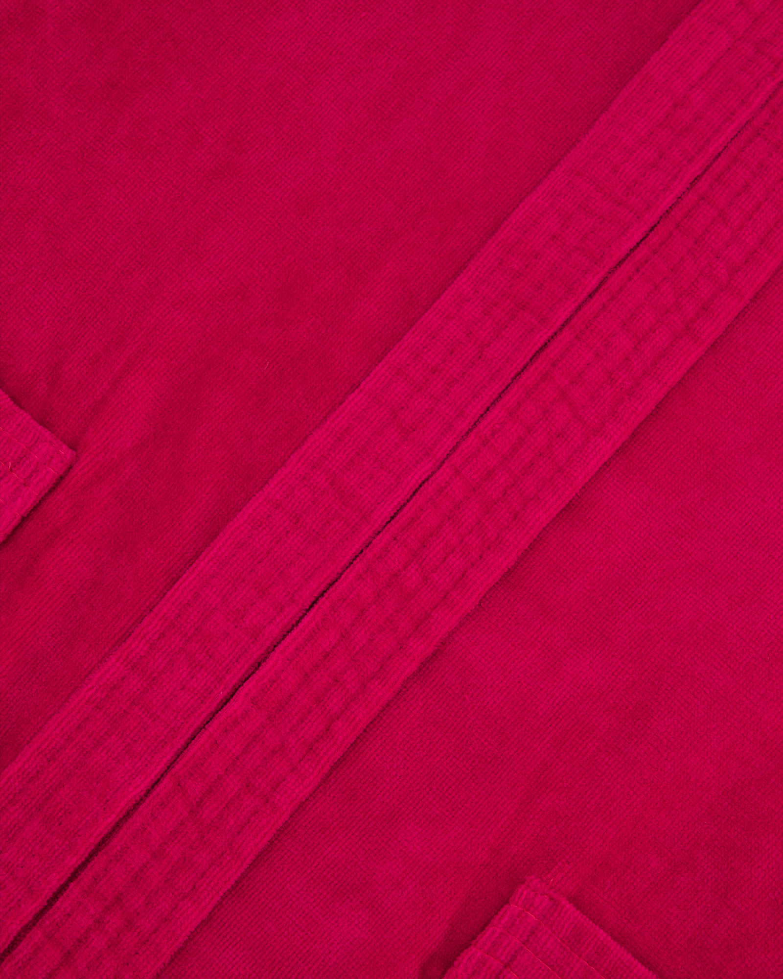 Vossen Bademäntel unisex Kurzmantel mit Kapuze Texas cranberry - 3770 - XL