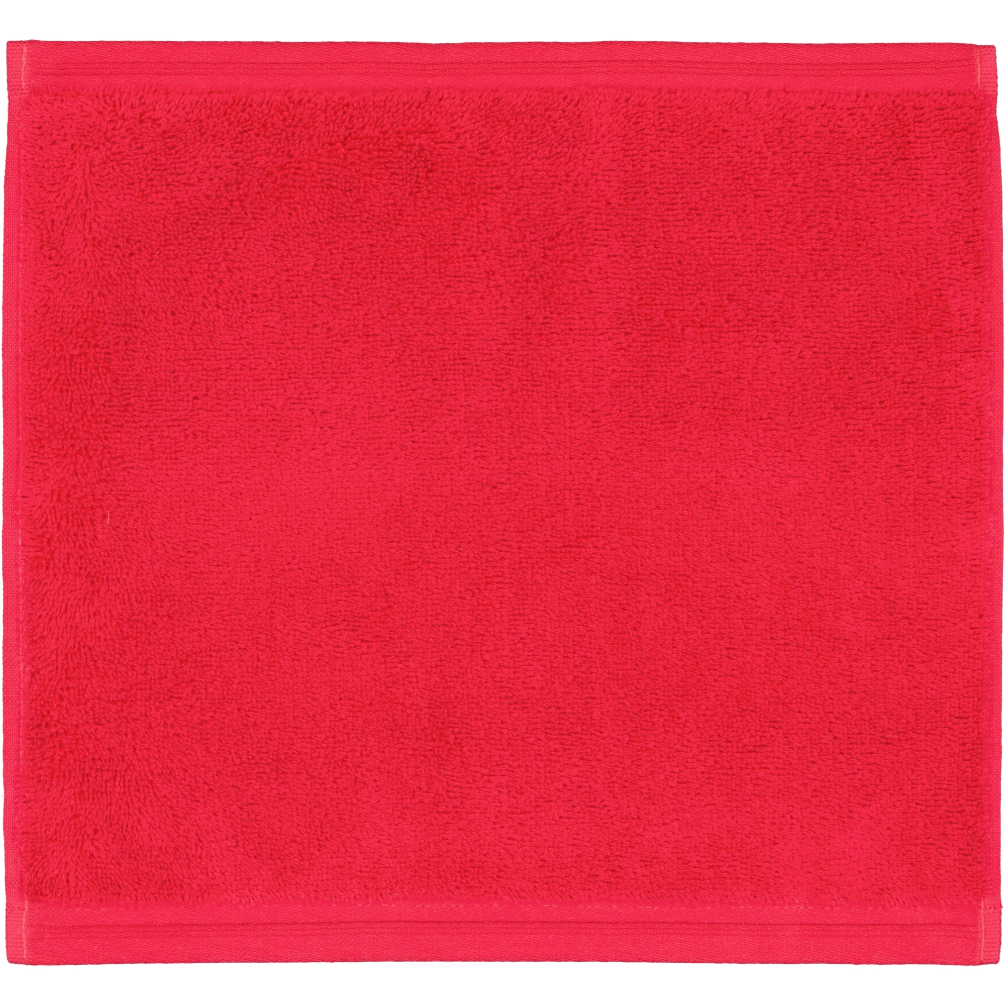 Vossen Handtücher Vegan Life kirschrot - 3680 - Seiflappen 30x30 cm