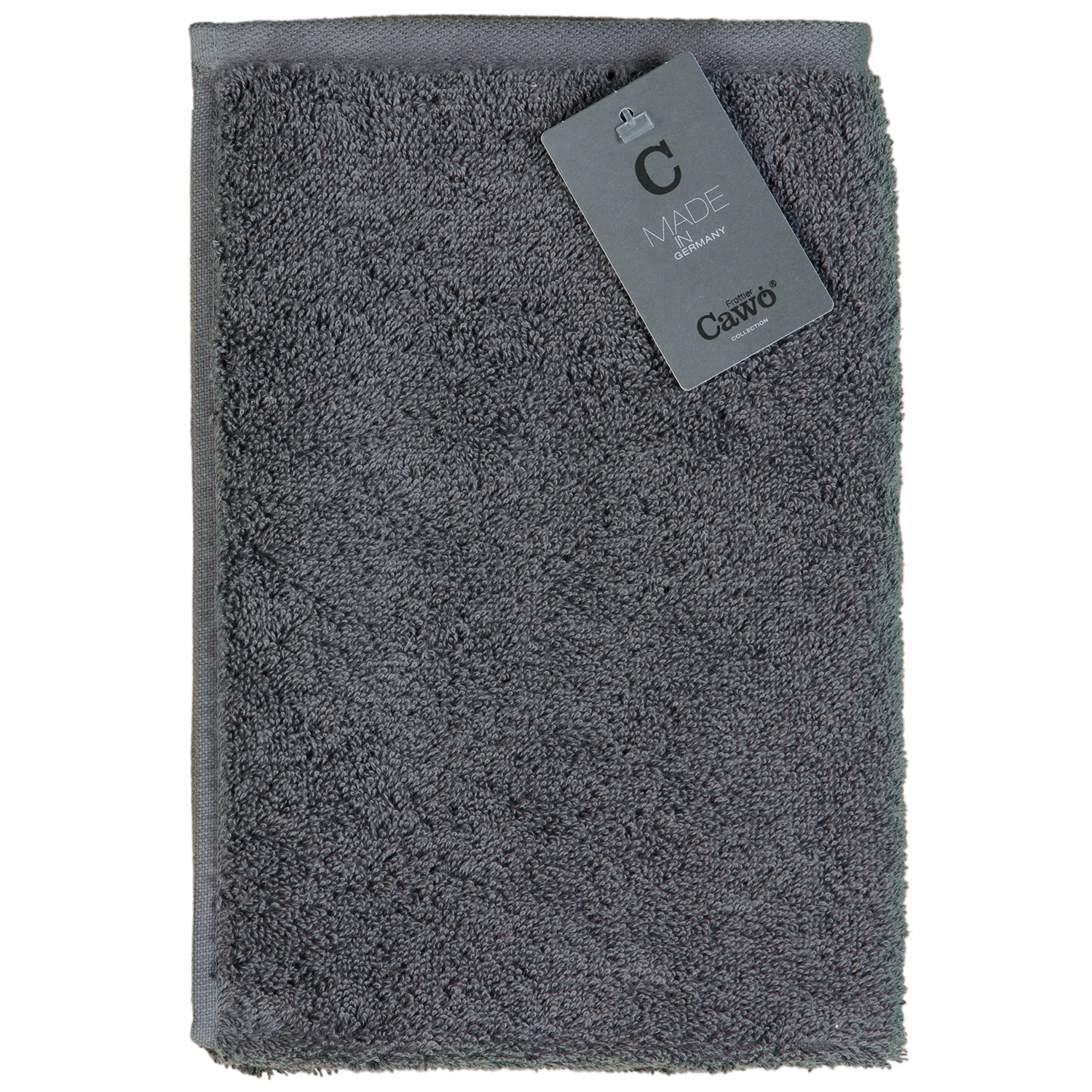 Cawö Küchenhandtücher Cuisine Solid 500 anthrazit - 774 - 50x50 cm