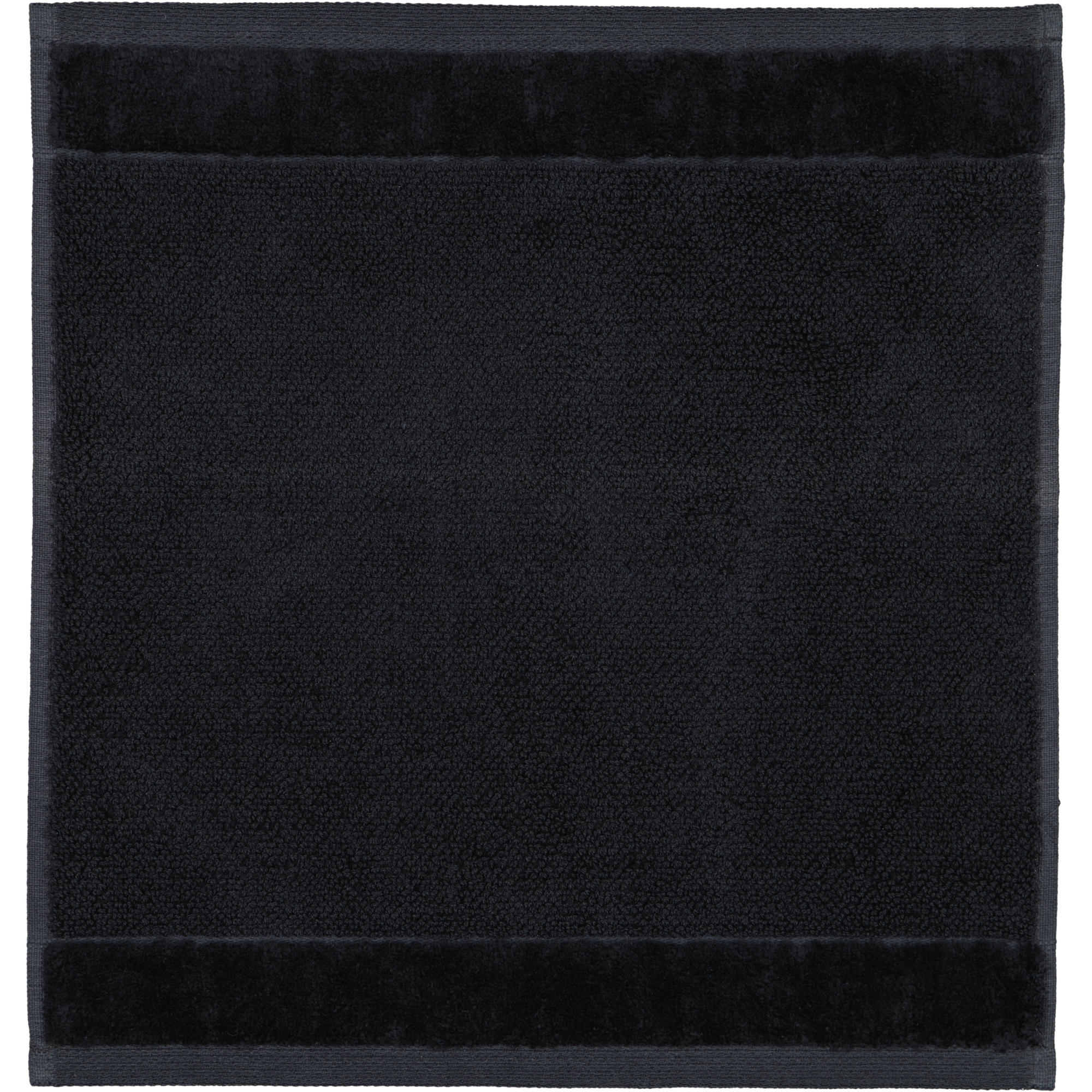 Möve Bamboo Luxe - Farbe: black - 199 (1-1104/5244) - Seiflappen 30x30 cm